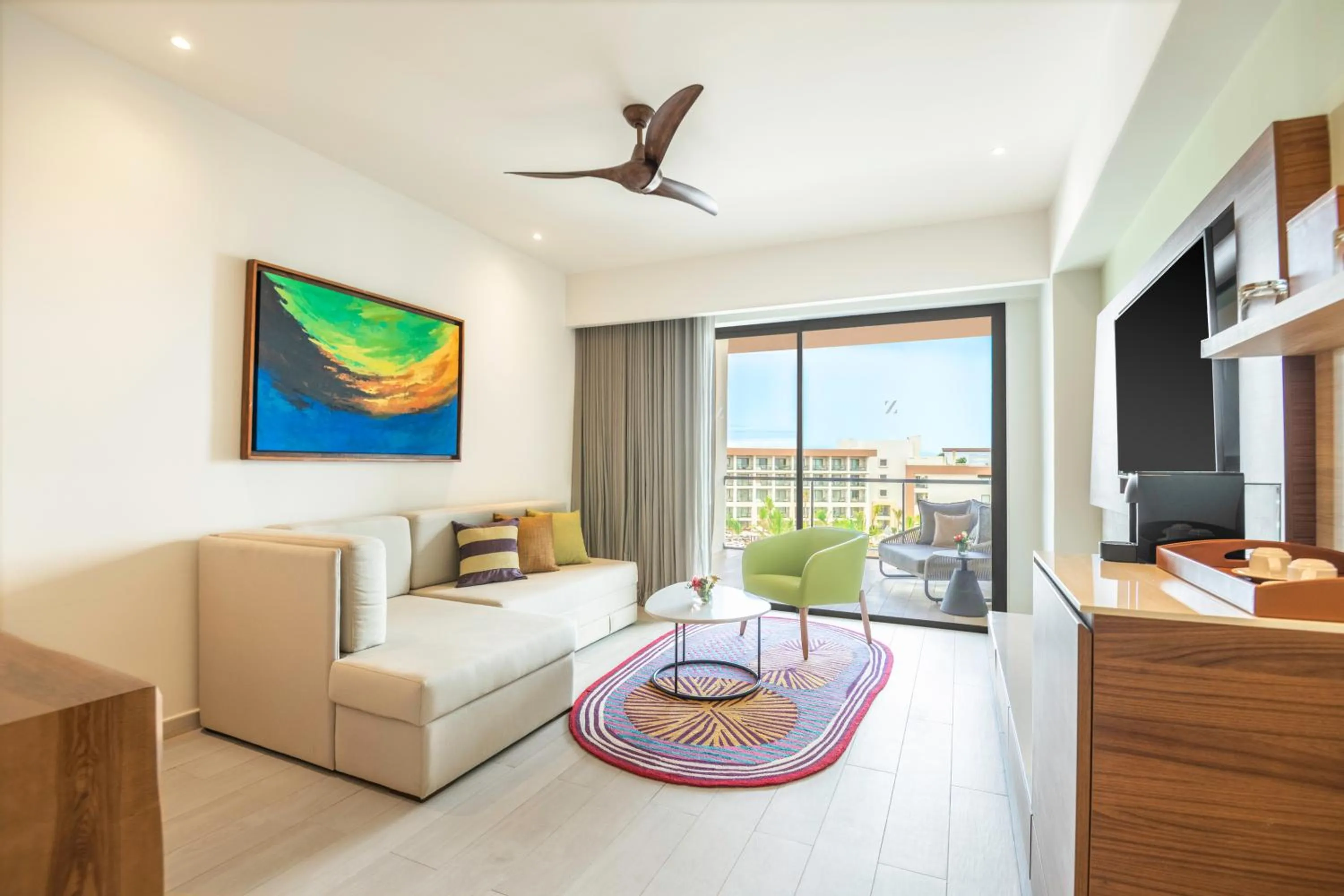 Living room, Bed in Hyatt Ziva Cap Cana