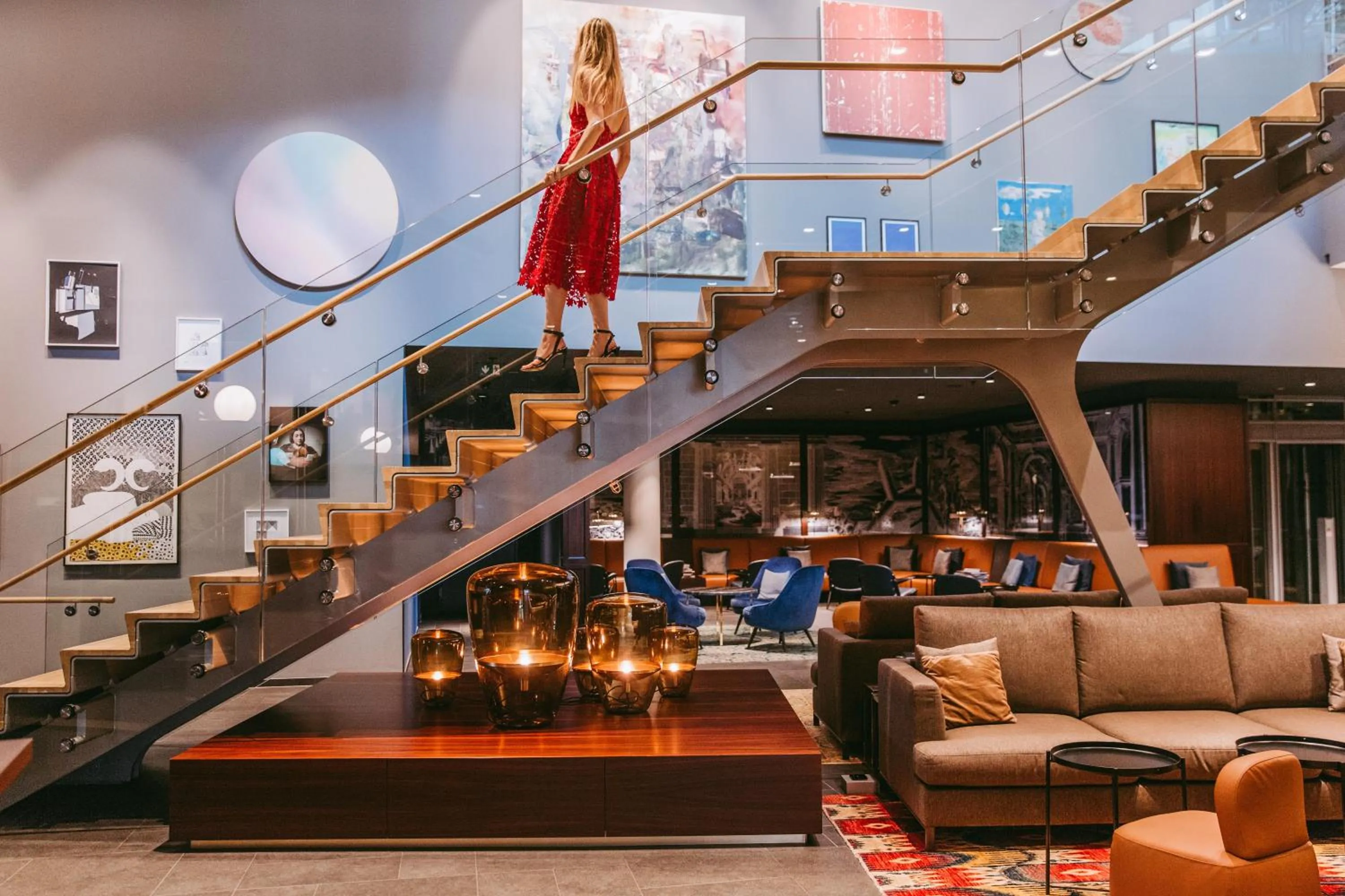 Lobby or reception in Andaz Vienna Am Belvedere, By Hyatt