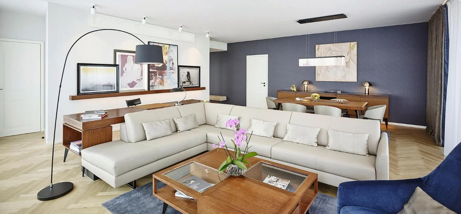 Living room in Andaz Vienna Am Belvedere, By Hyatt