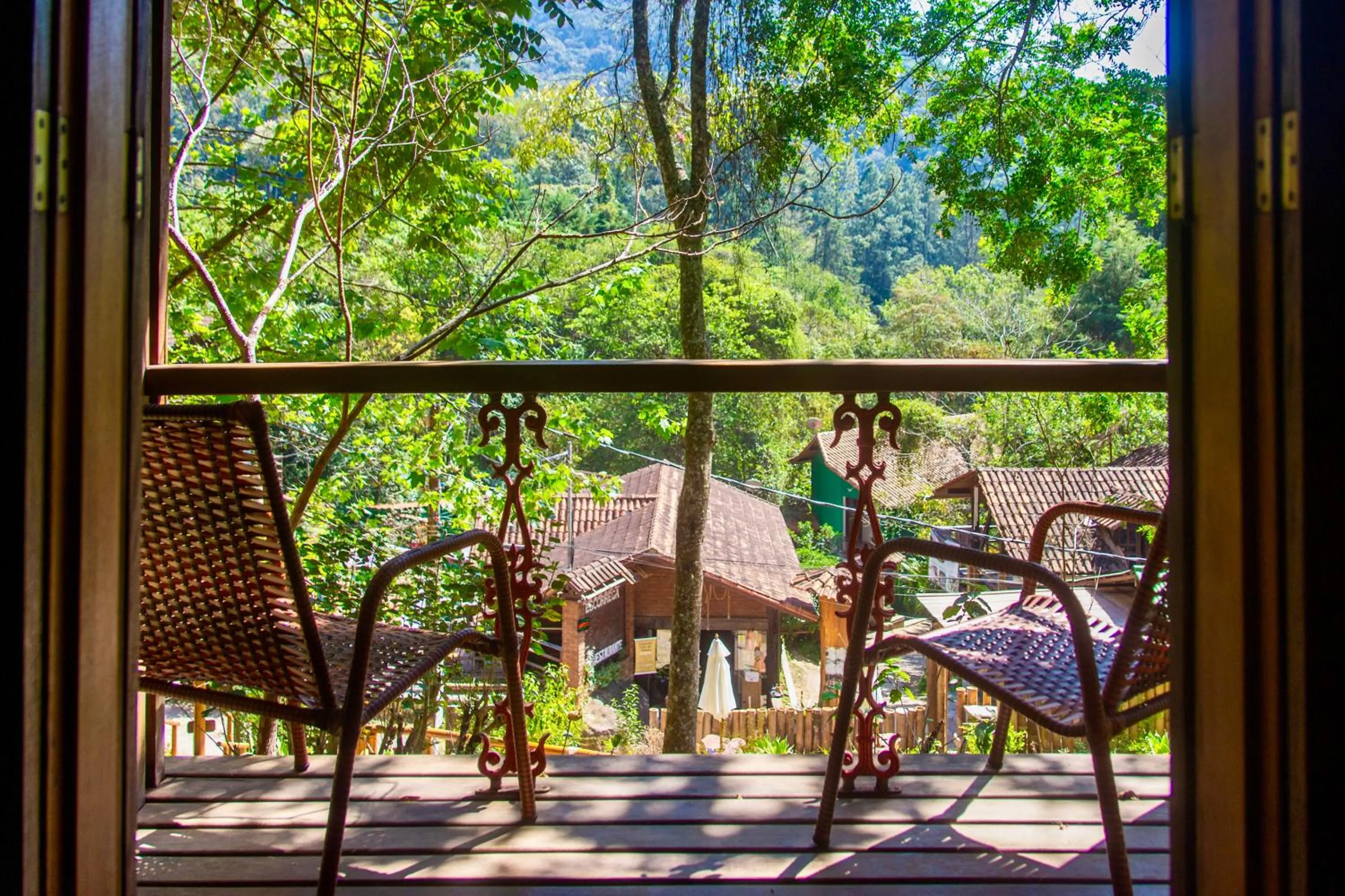 Patio in Pousada Moriá