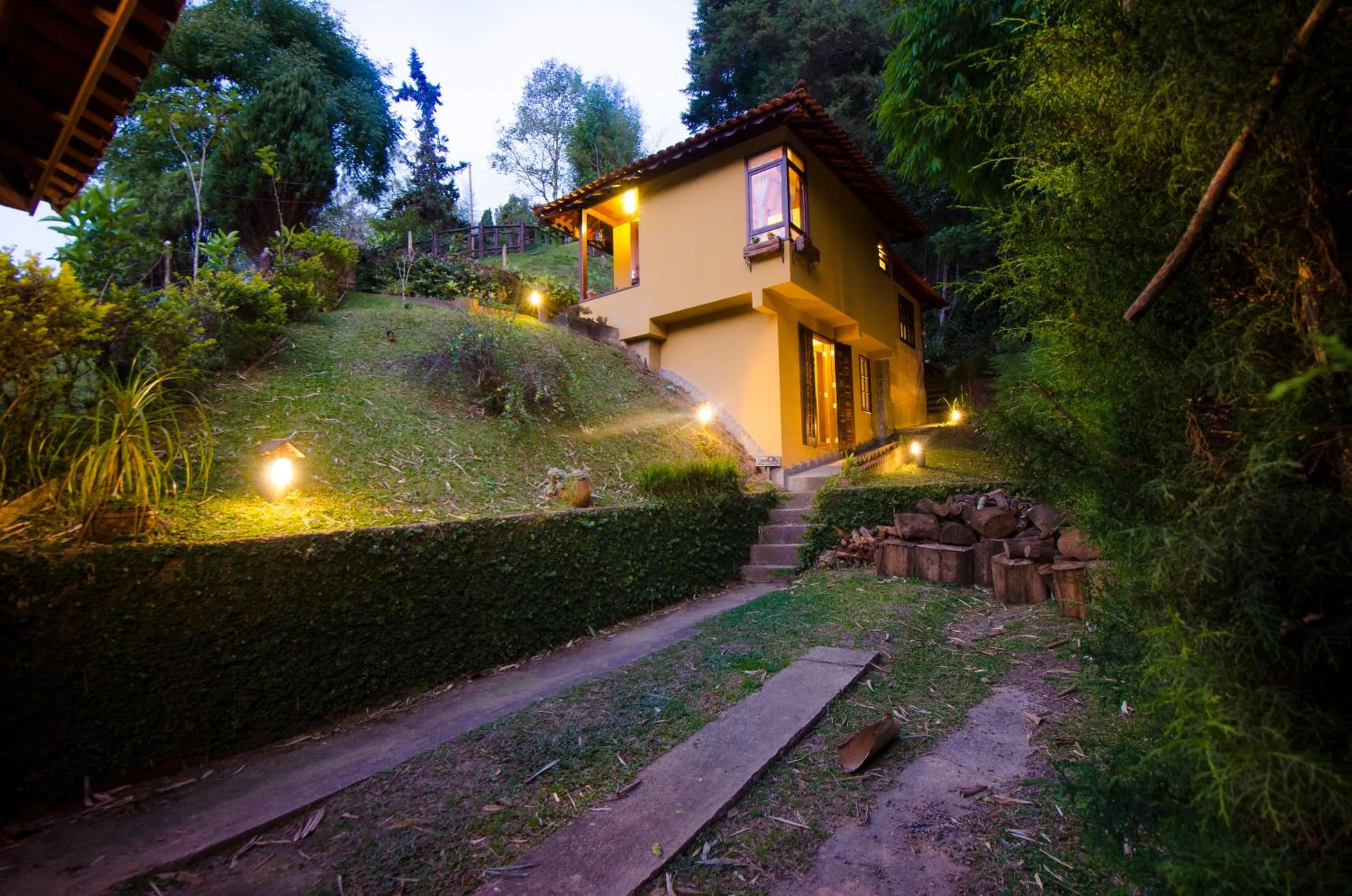 Garden in Pousada Moriá