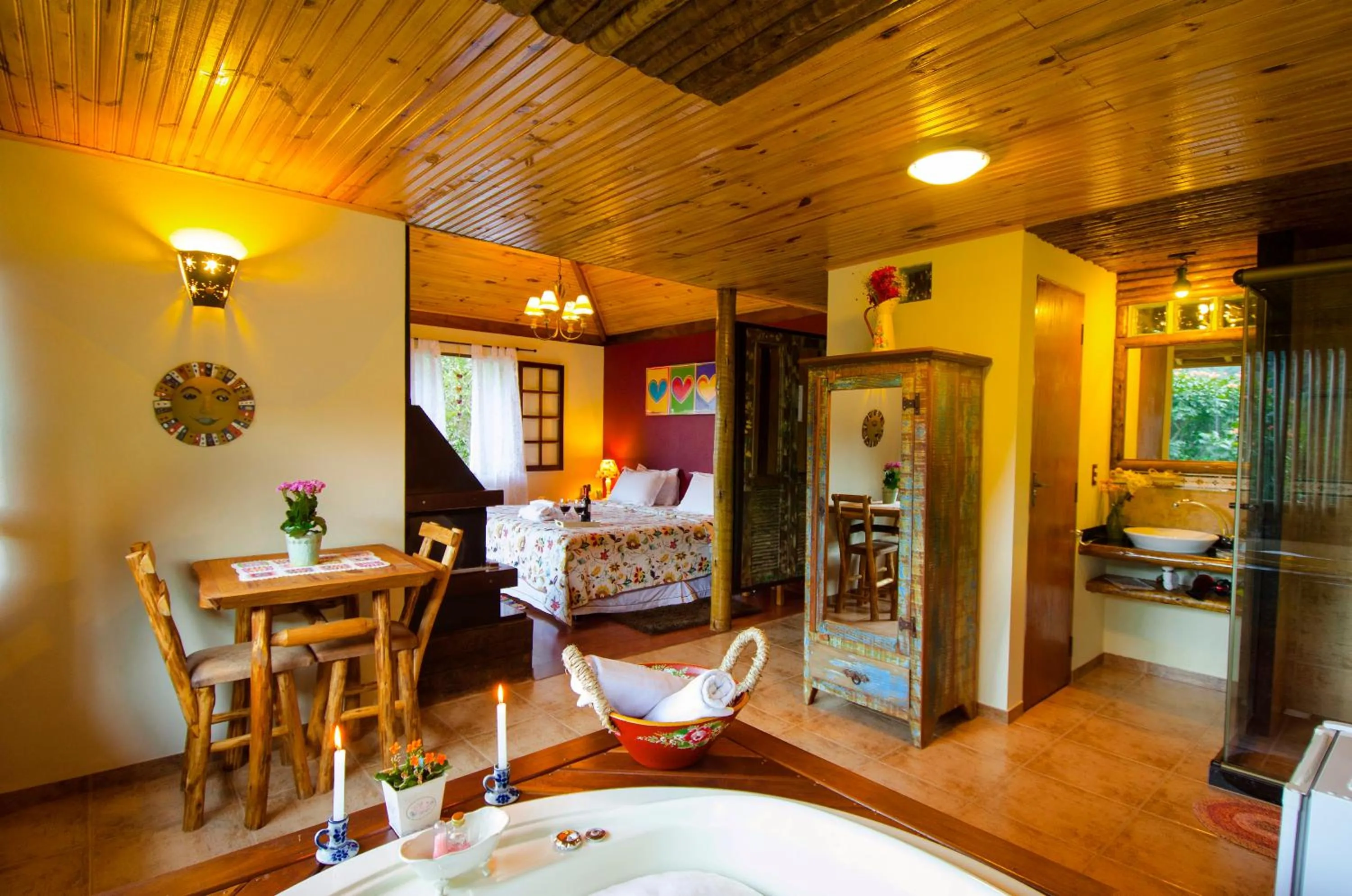 Photo of the whole room in Pousada Moriá