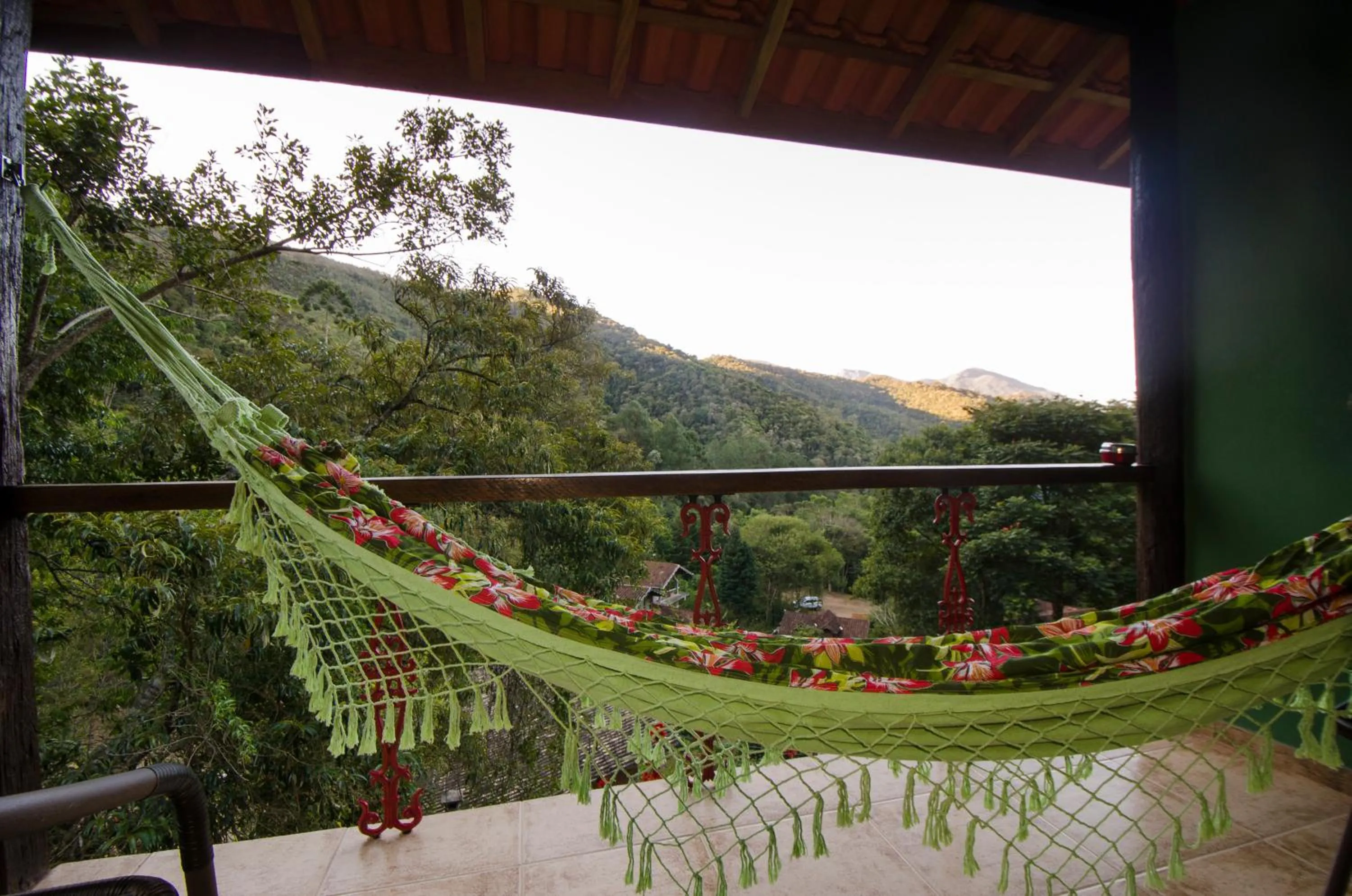 Balcony/Terrace in Pousada Moriá