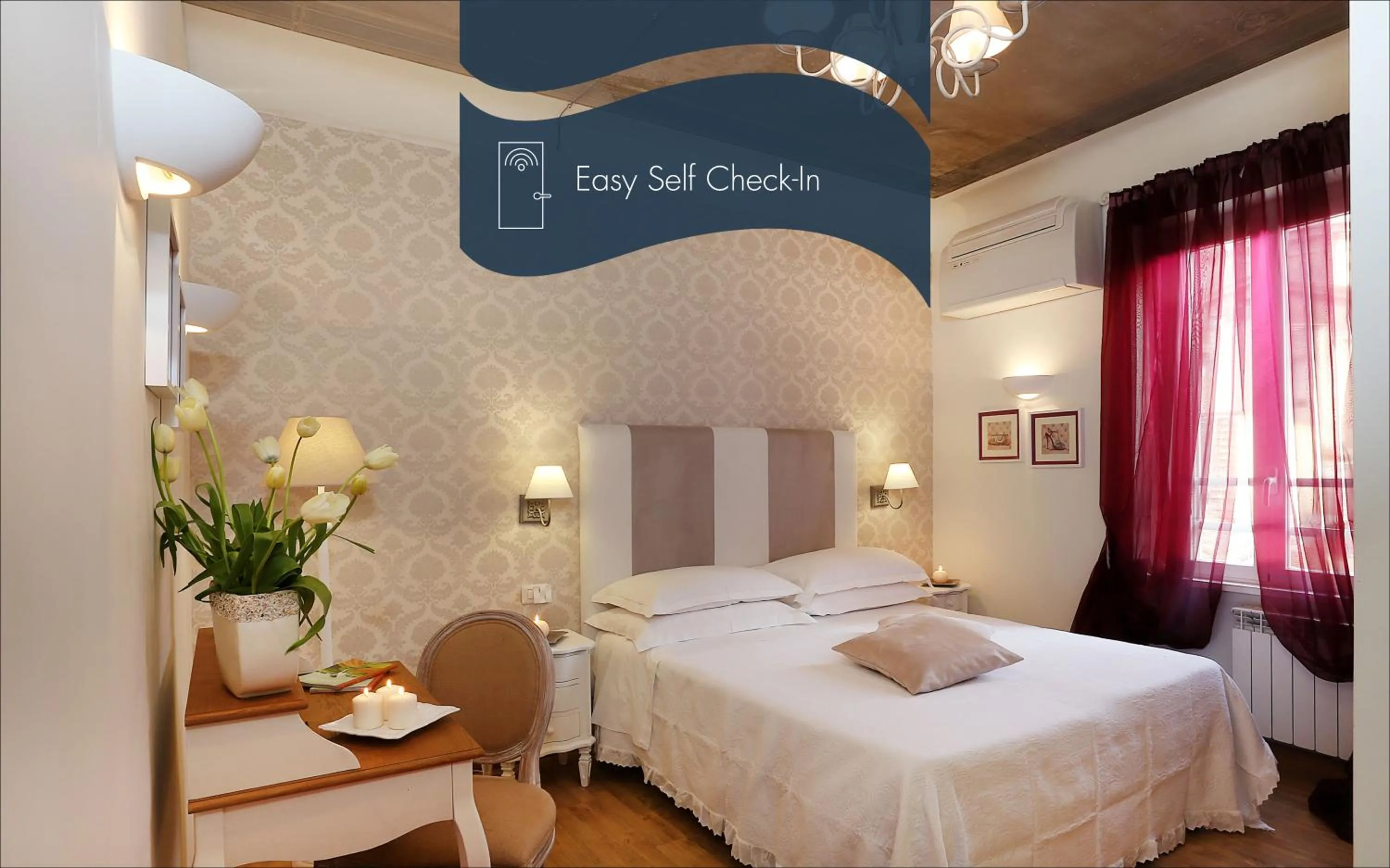 Text overlay, Bed in Daplace - HQH Colosseo