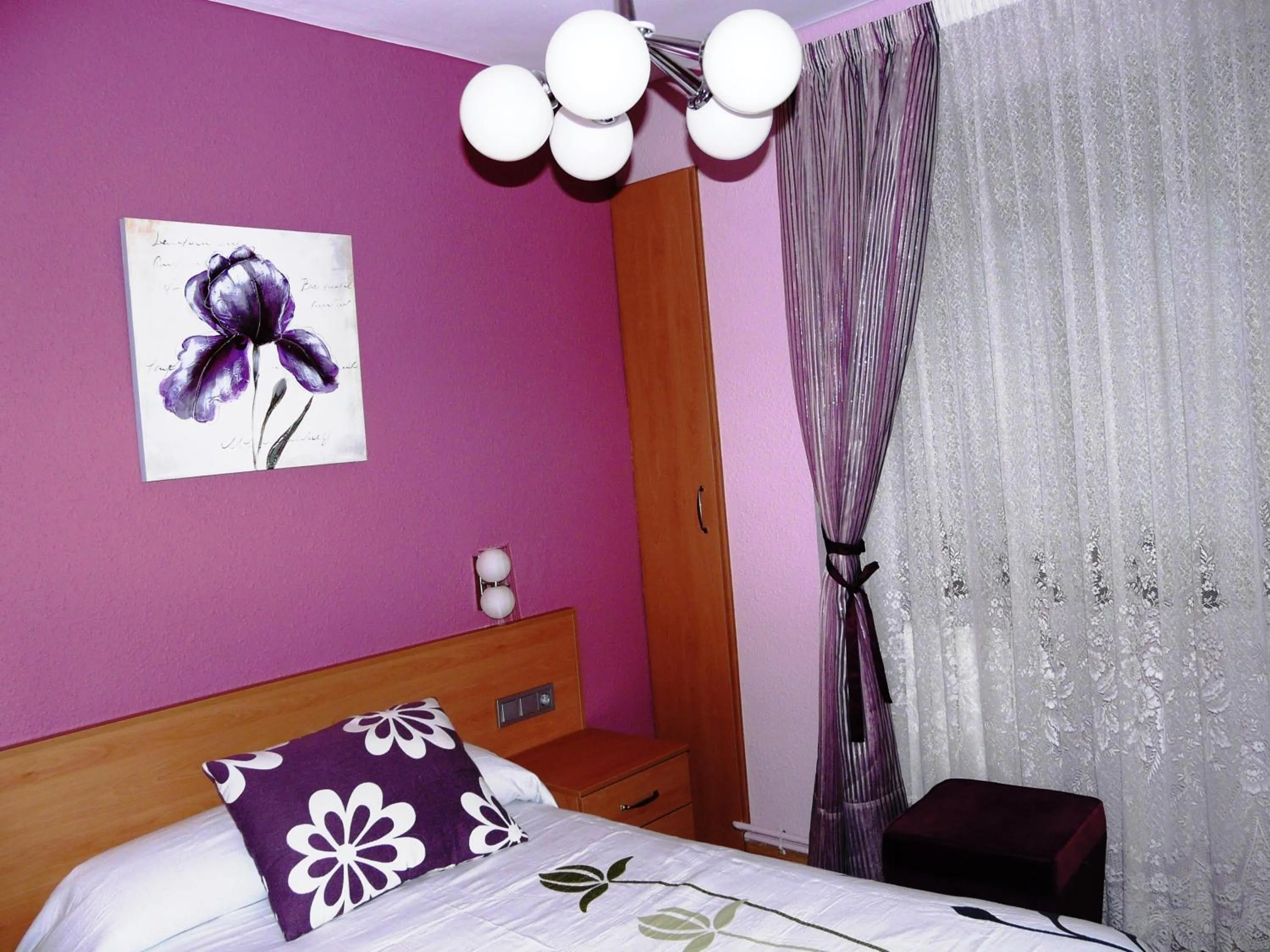 Bedroom, Bed in Apartamento Turístico Guara Casa Castro