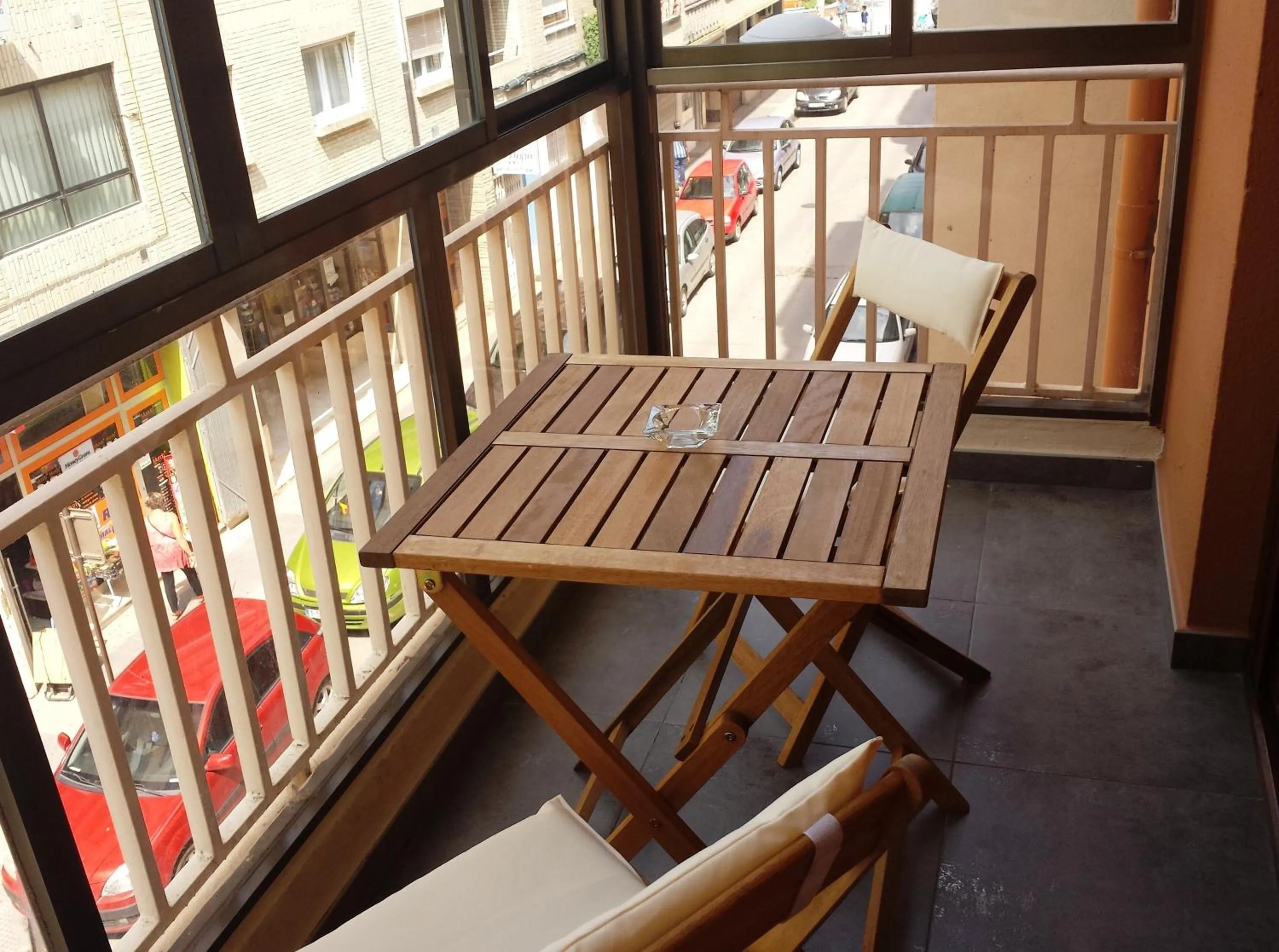 Balcony/Terrace in Apartamento Turístico Guara Casa Castro