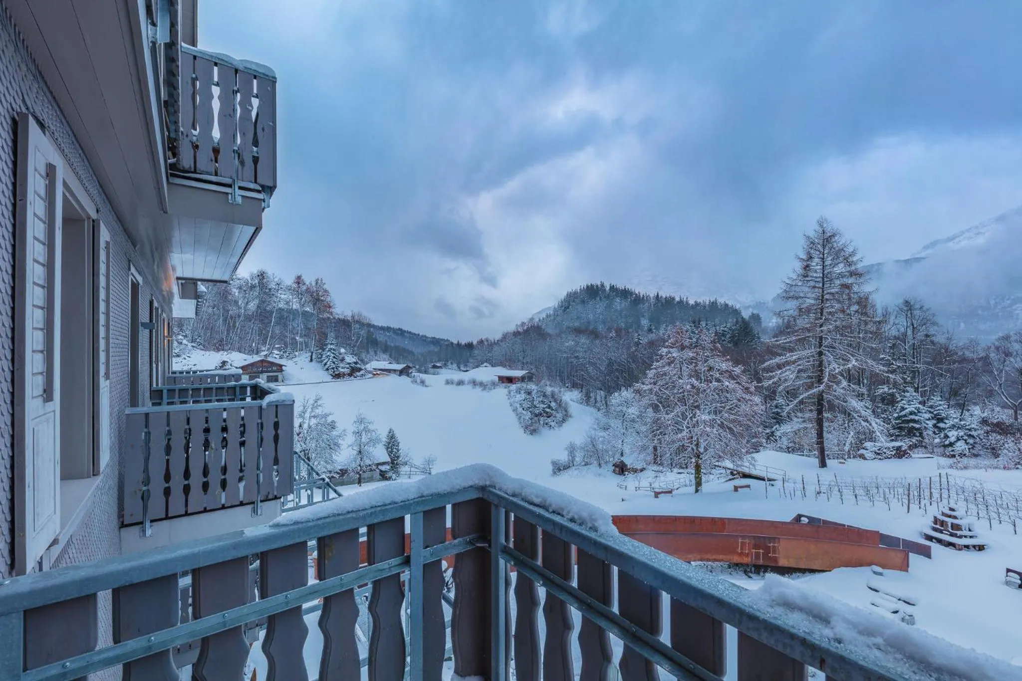 Natural landscape in Apart Hotel Wetterhorn