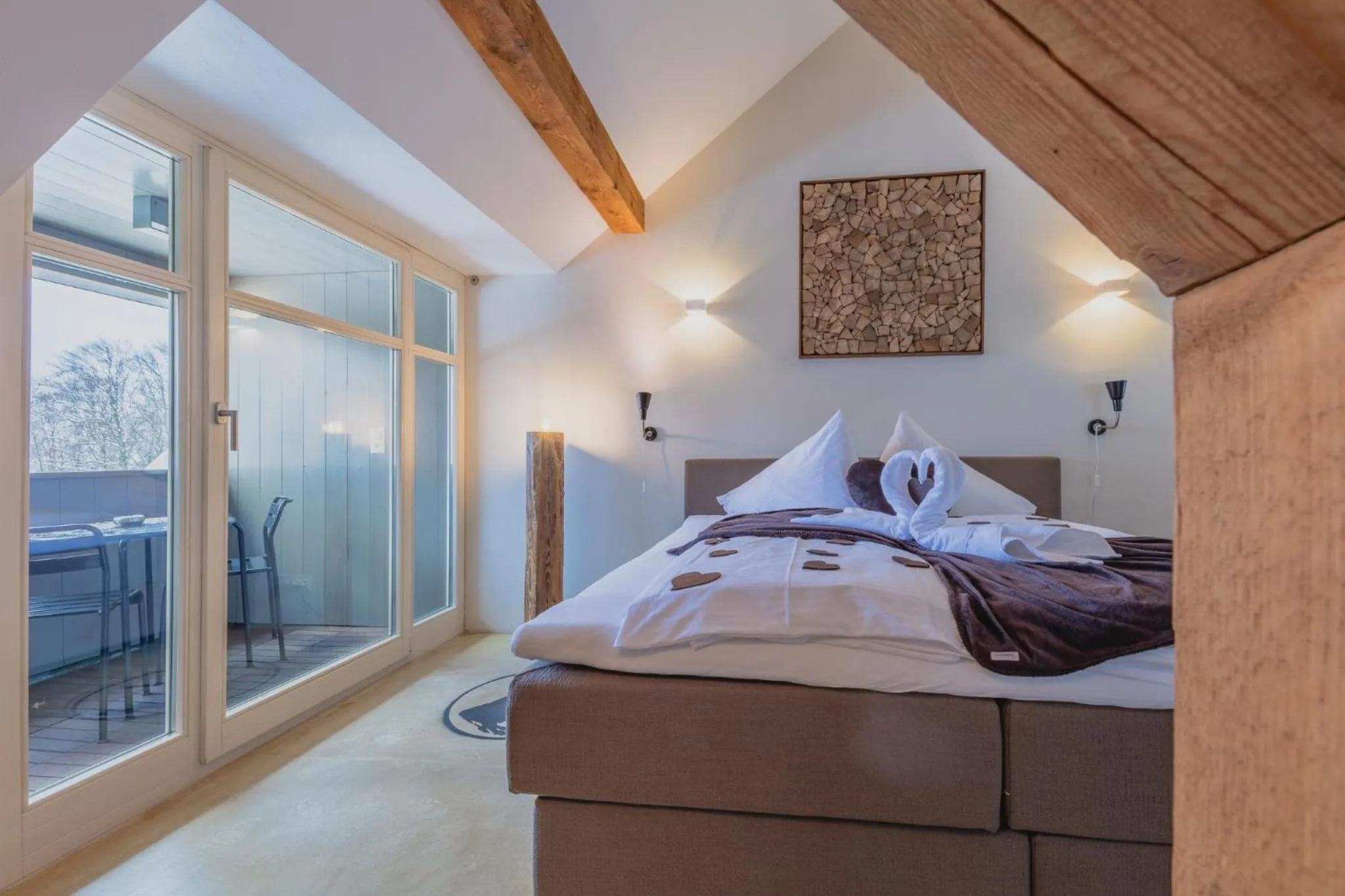 Bedroom, Bed in Apart Hotel Wetterhorn