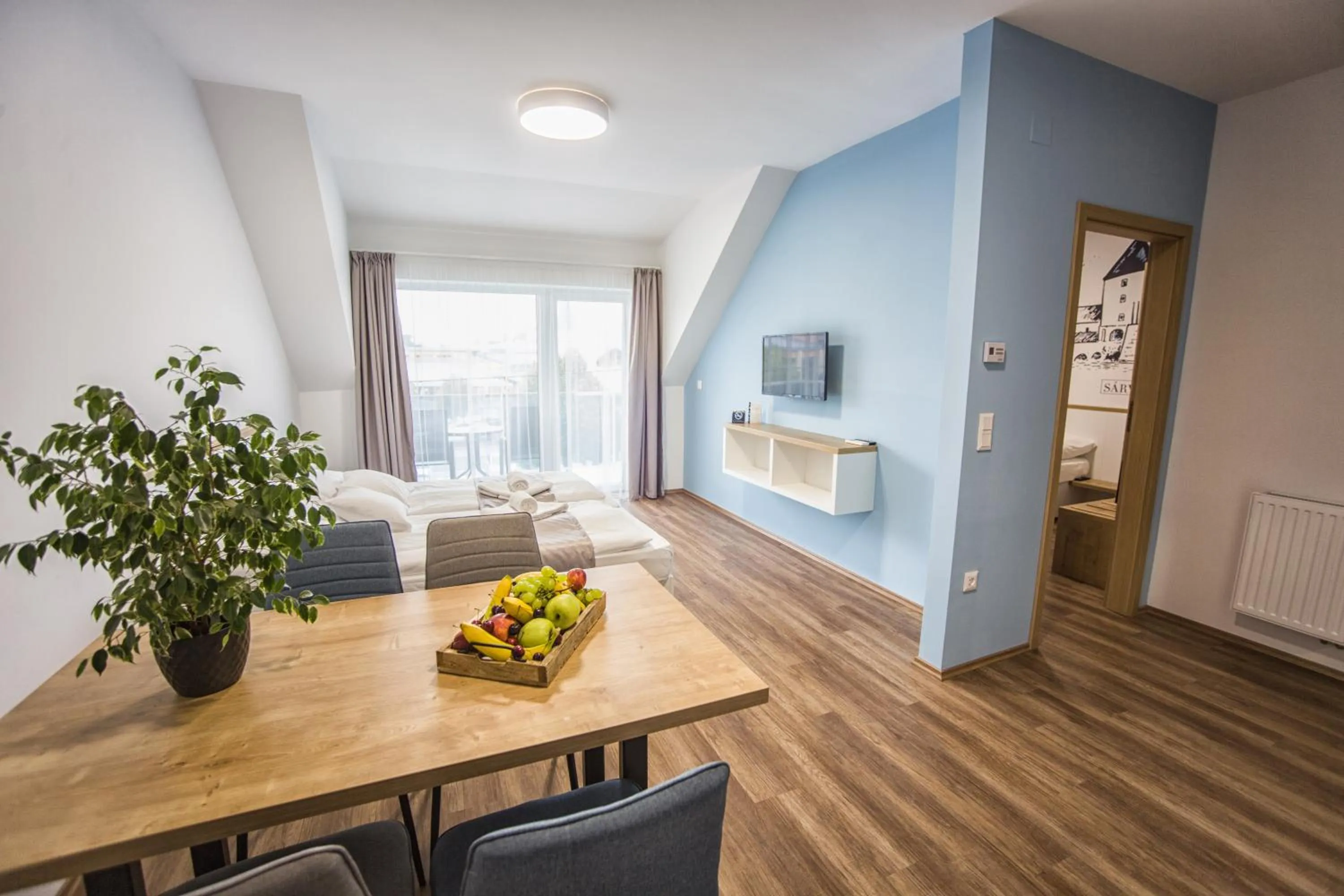 Living room in Berill Suites