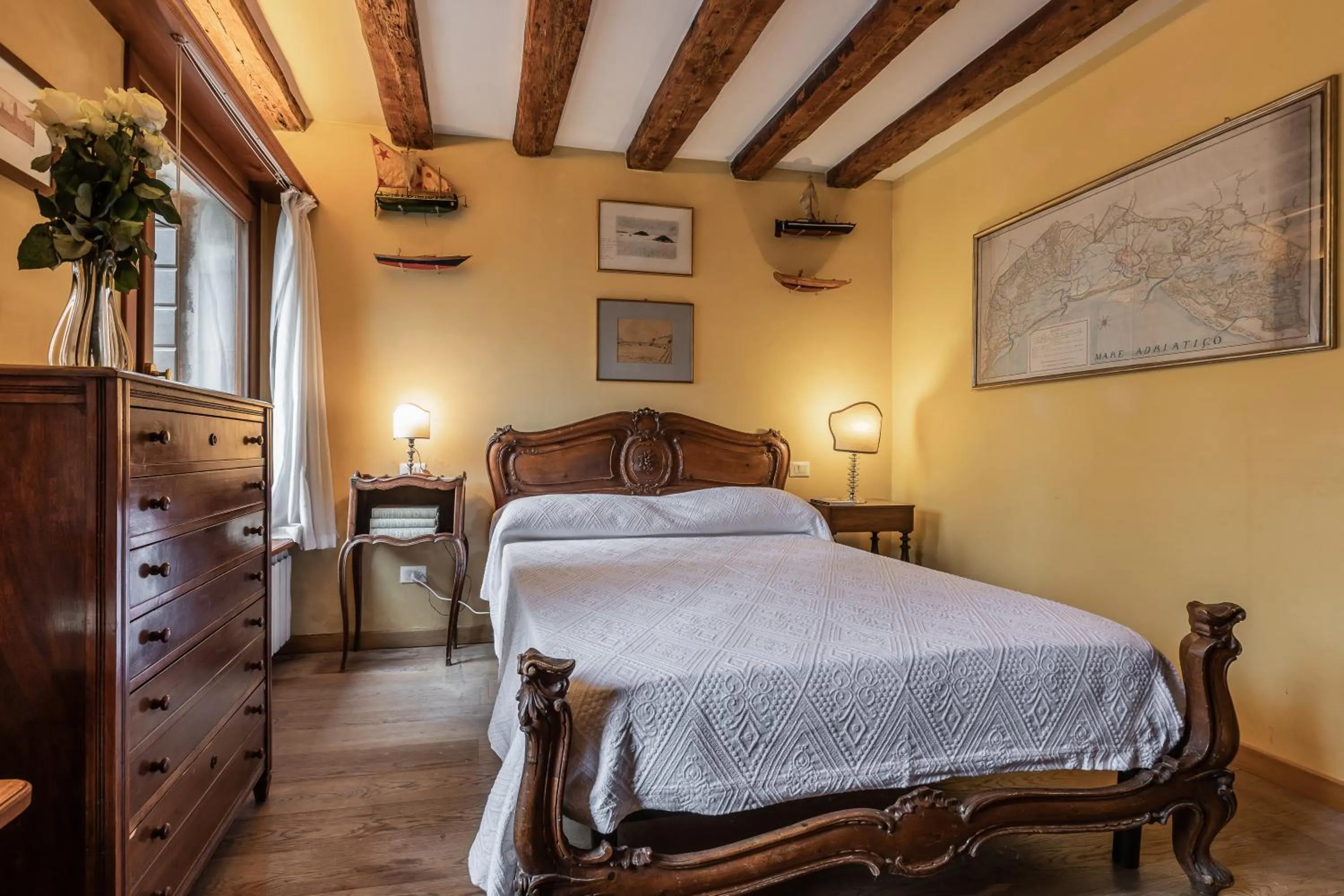 Bedroom, Bed in La Tana Cozy Apartment in Campo San Maurizio