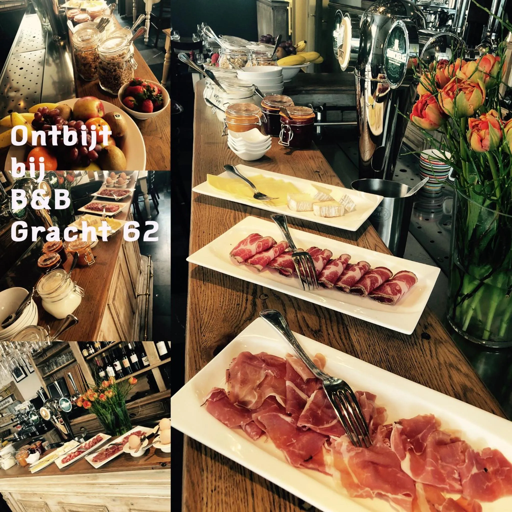 Breakfast in B&B Gracht 62