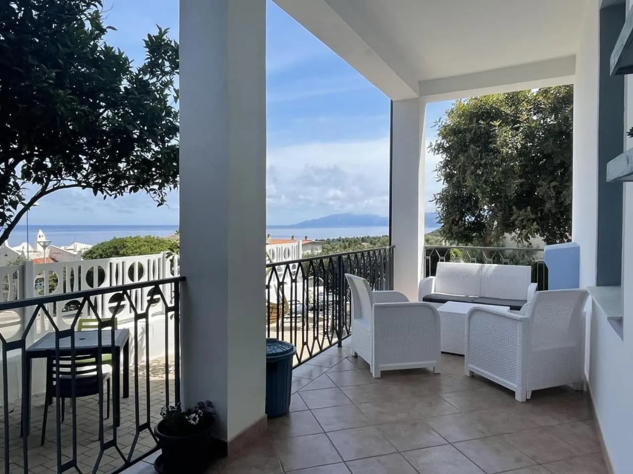 Patio in Affittacamere Le Ginestre