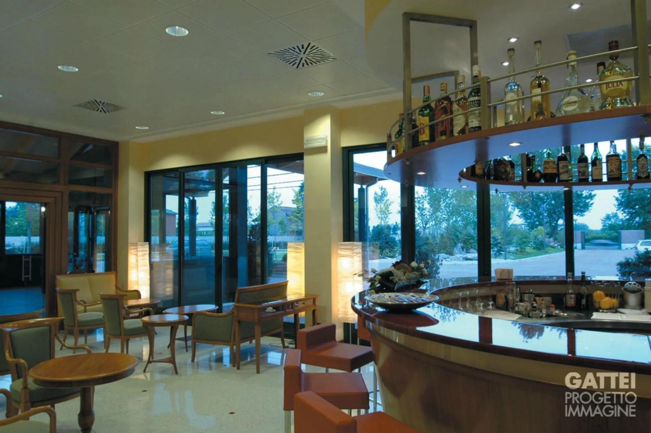 Lounge or bar in Monica Hotel Fiera