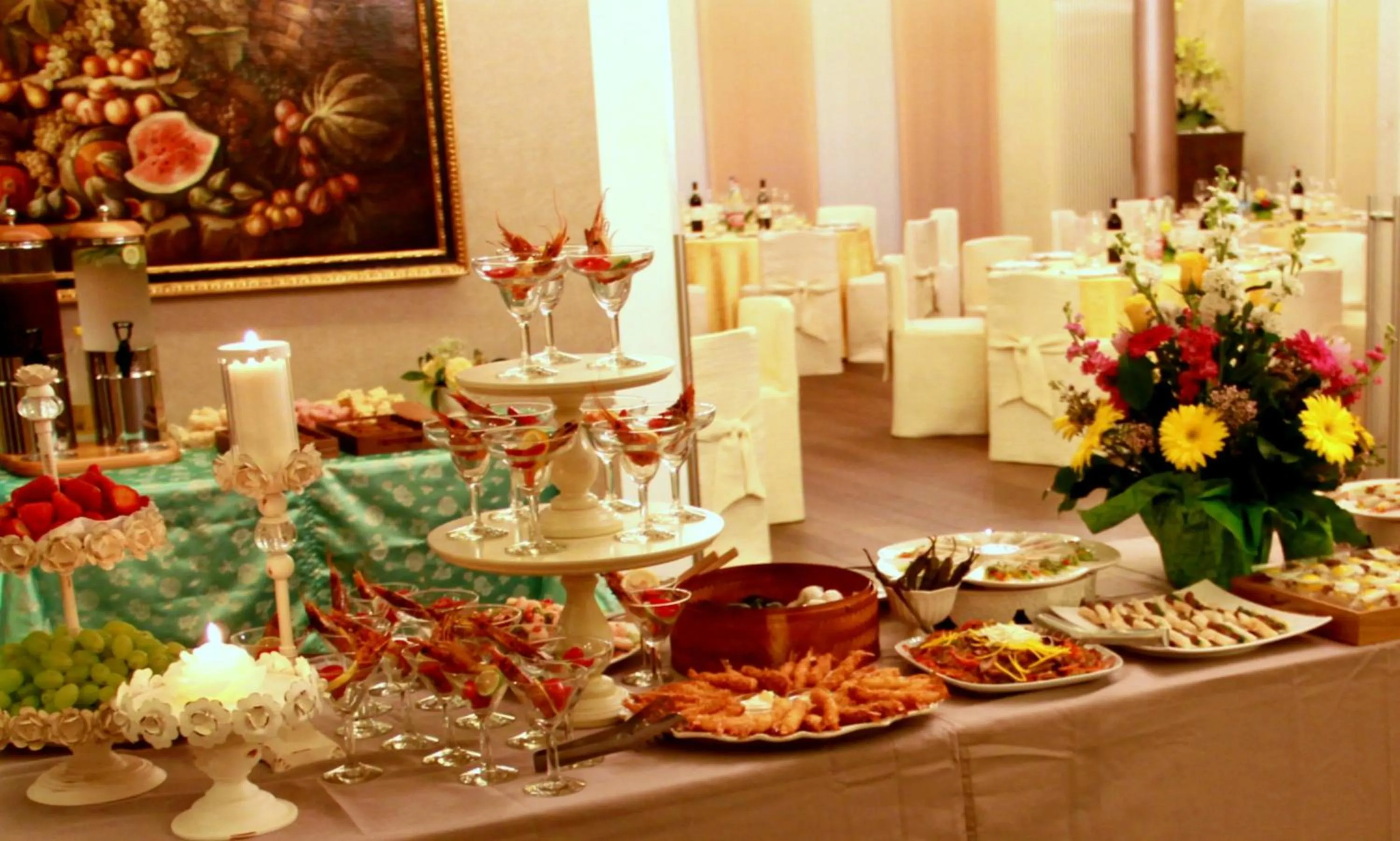 Food and drinks in Monica Hotel Fiera