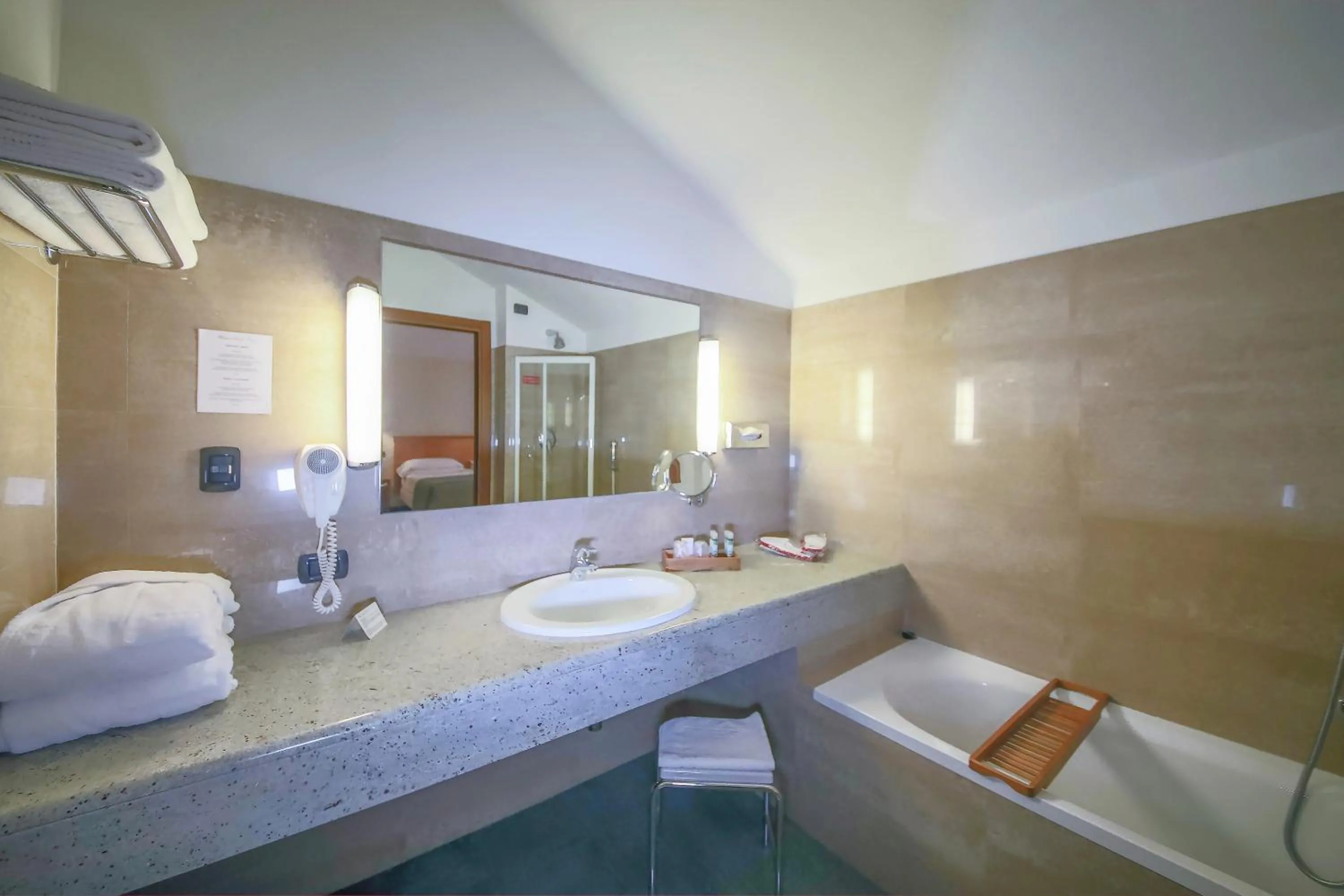 Bathroom in Monica Hotel Fiera