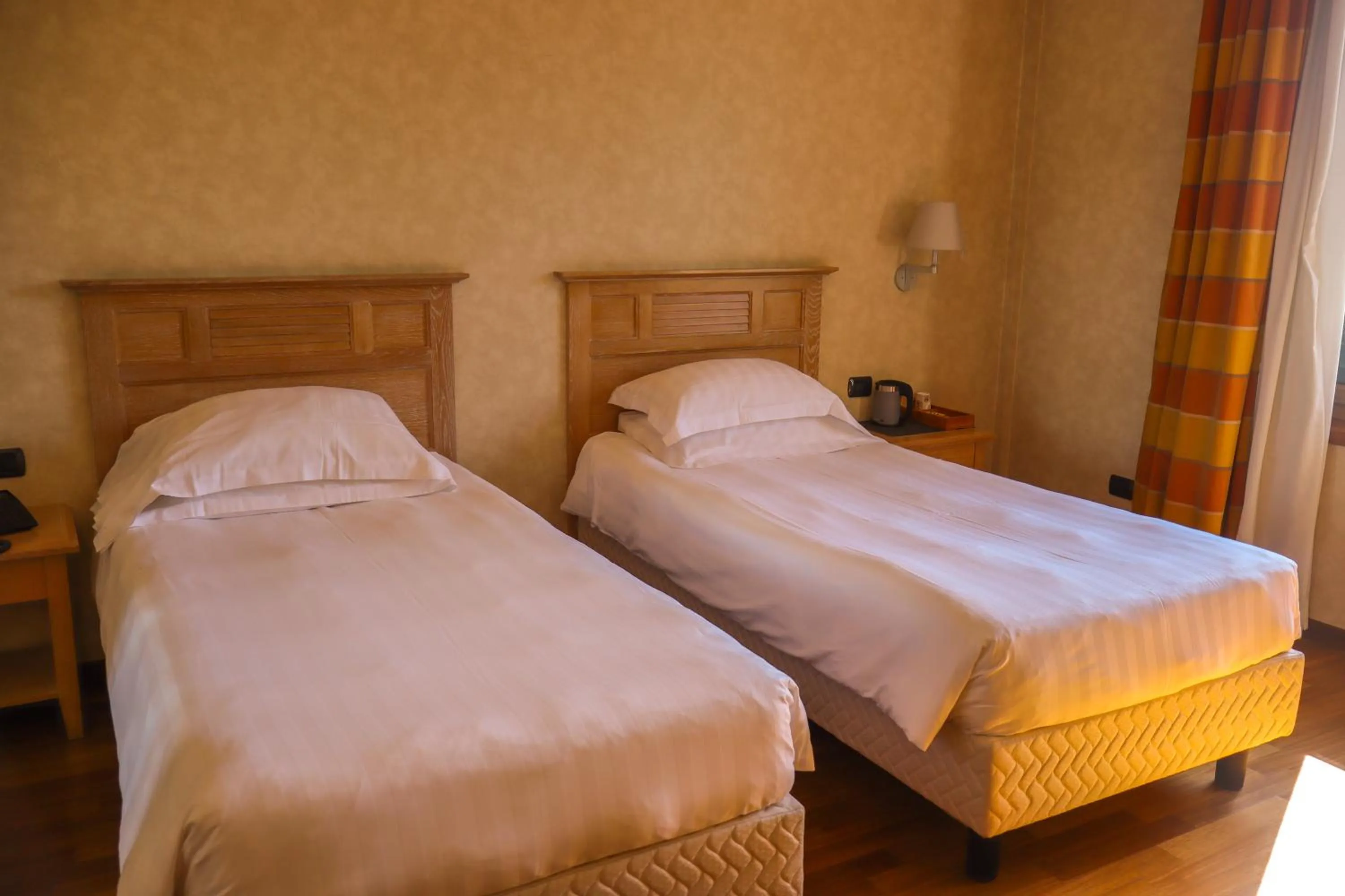 Bed in Monica Hotel Fiera