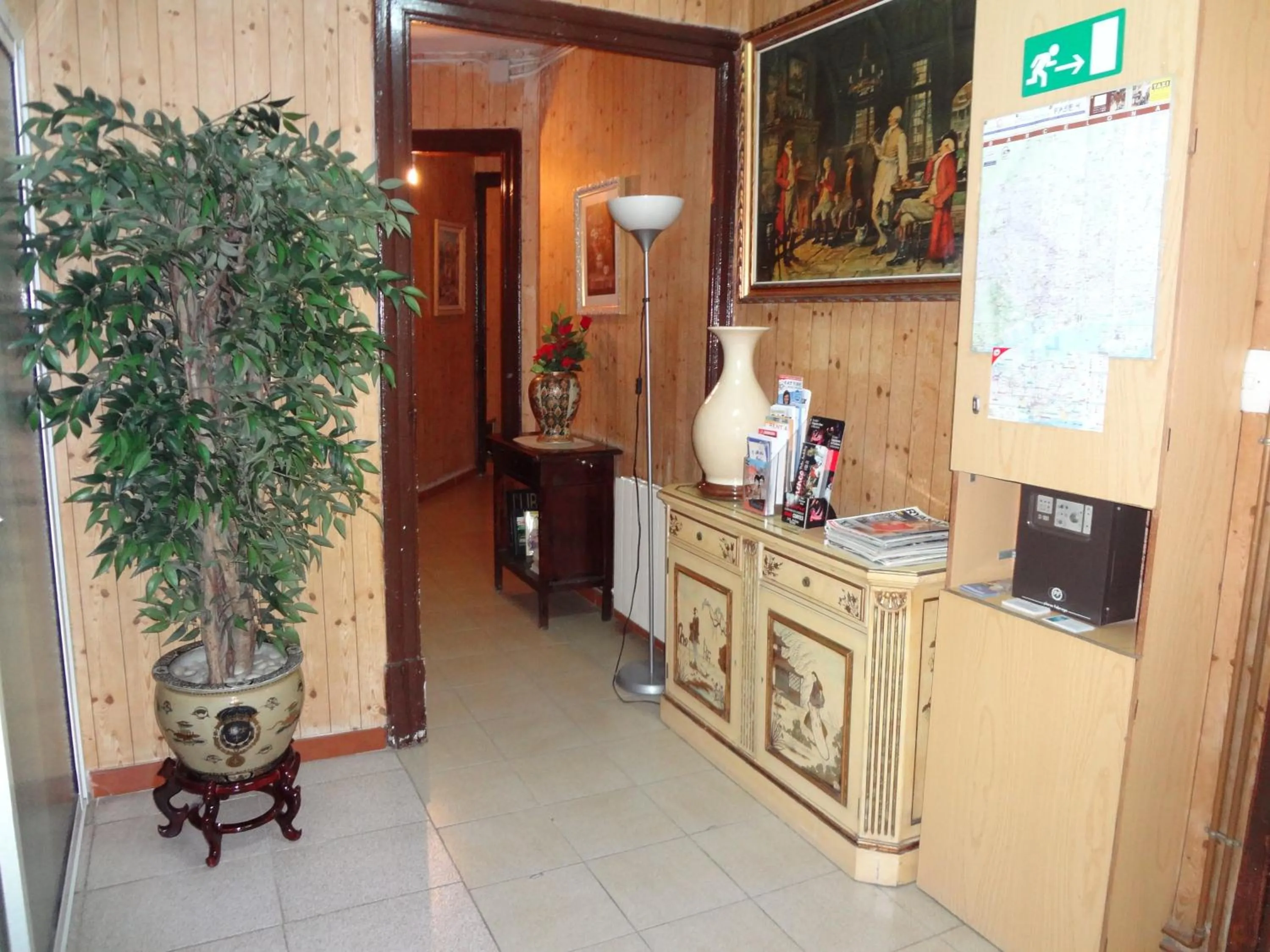 Lobby or reception in Pensión Dani