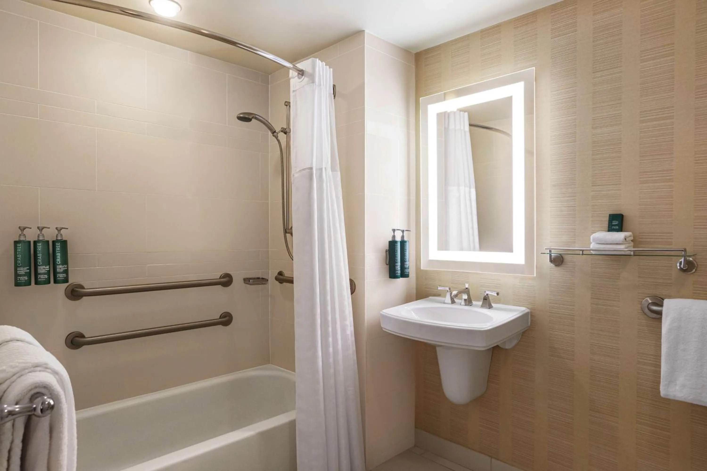 Bathroom in Hilton Tampa Downtown