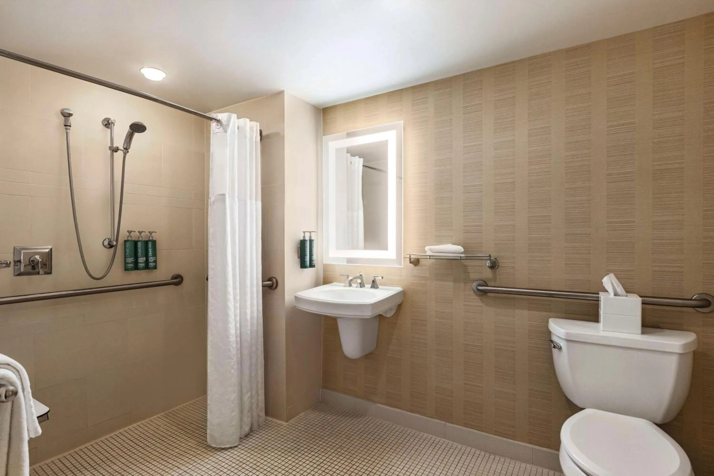 Bathroom in Hilton Tampa Downtown