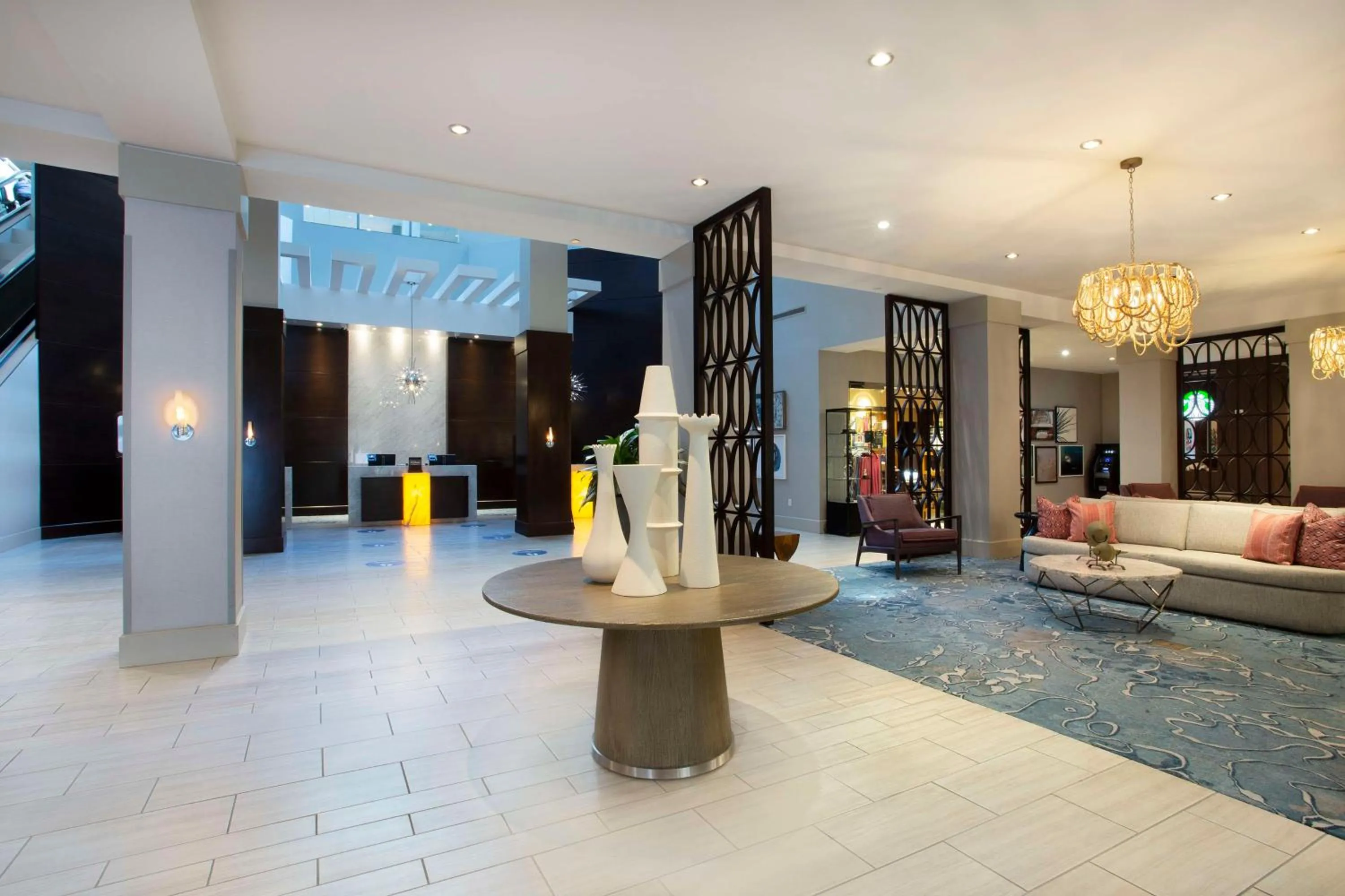 Lobby or reception in Hilton Tampa Downtown