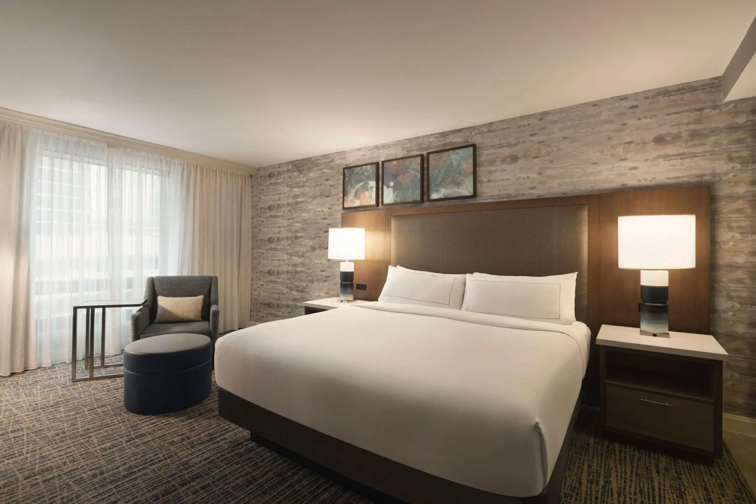 Bed in Hilton Tampa Downtown