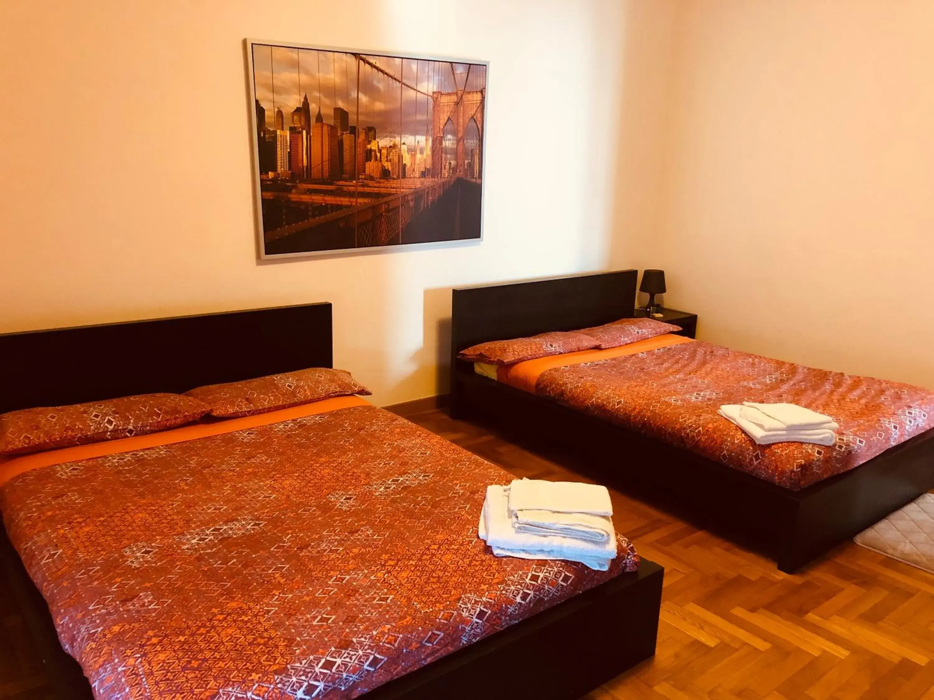 Deluxe Double Room with Two Double Beds with Shared Bathroom - single occupancy in Ca’Melia B&B Deluxe Double Room with Two Double Beds with Shared Bathroom - single occupancy in Ca’Melia B&B