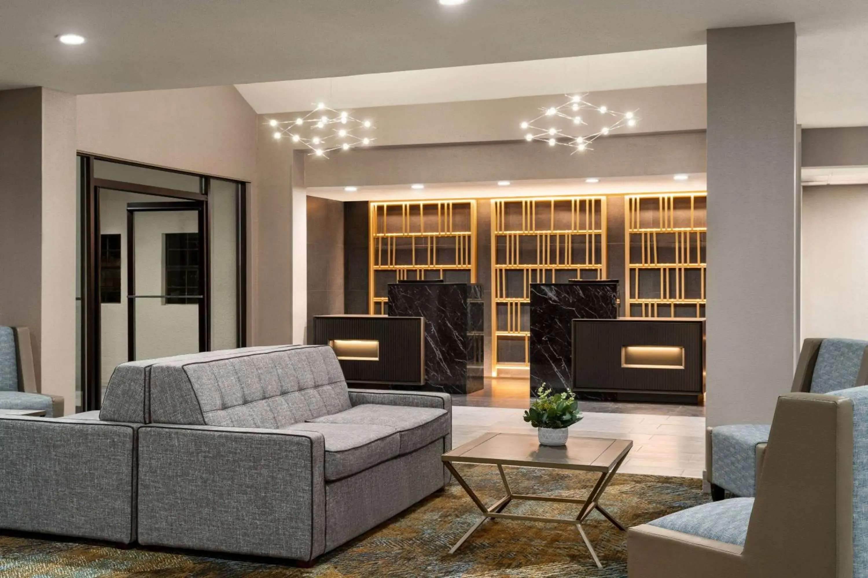 Lobby or reception in La Quinta by Wyndham Round Rock North Lobby or reception in La Quinta by Wyndham Round Rock North