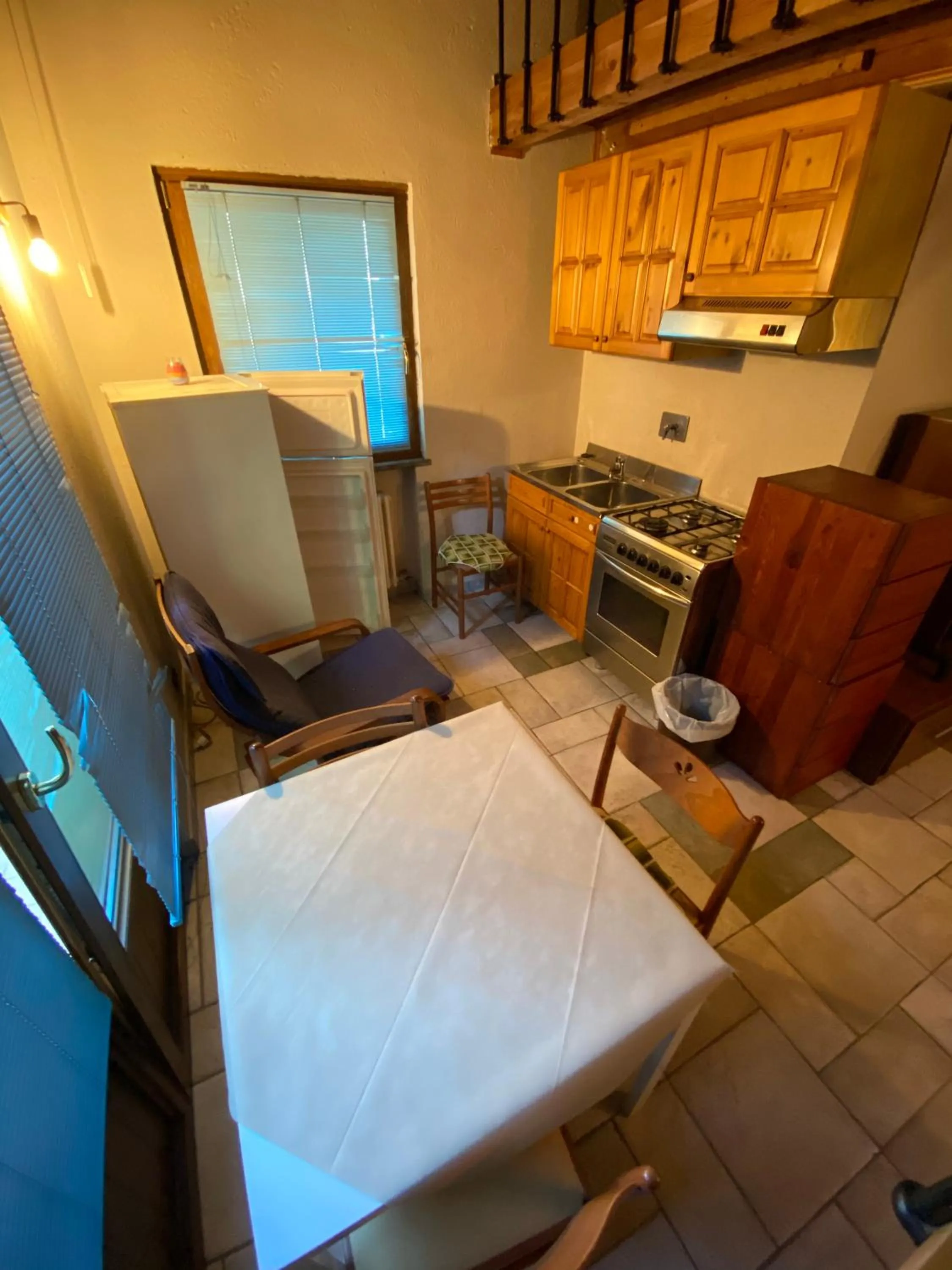Kitchen or kitchenette in Hotel&Restaurant Armanac de Toubïe