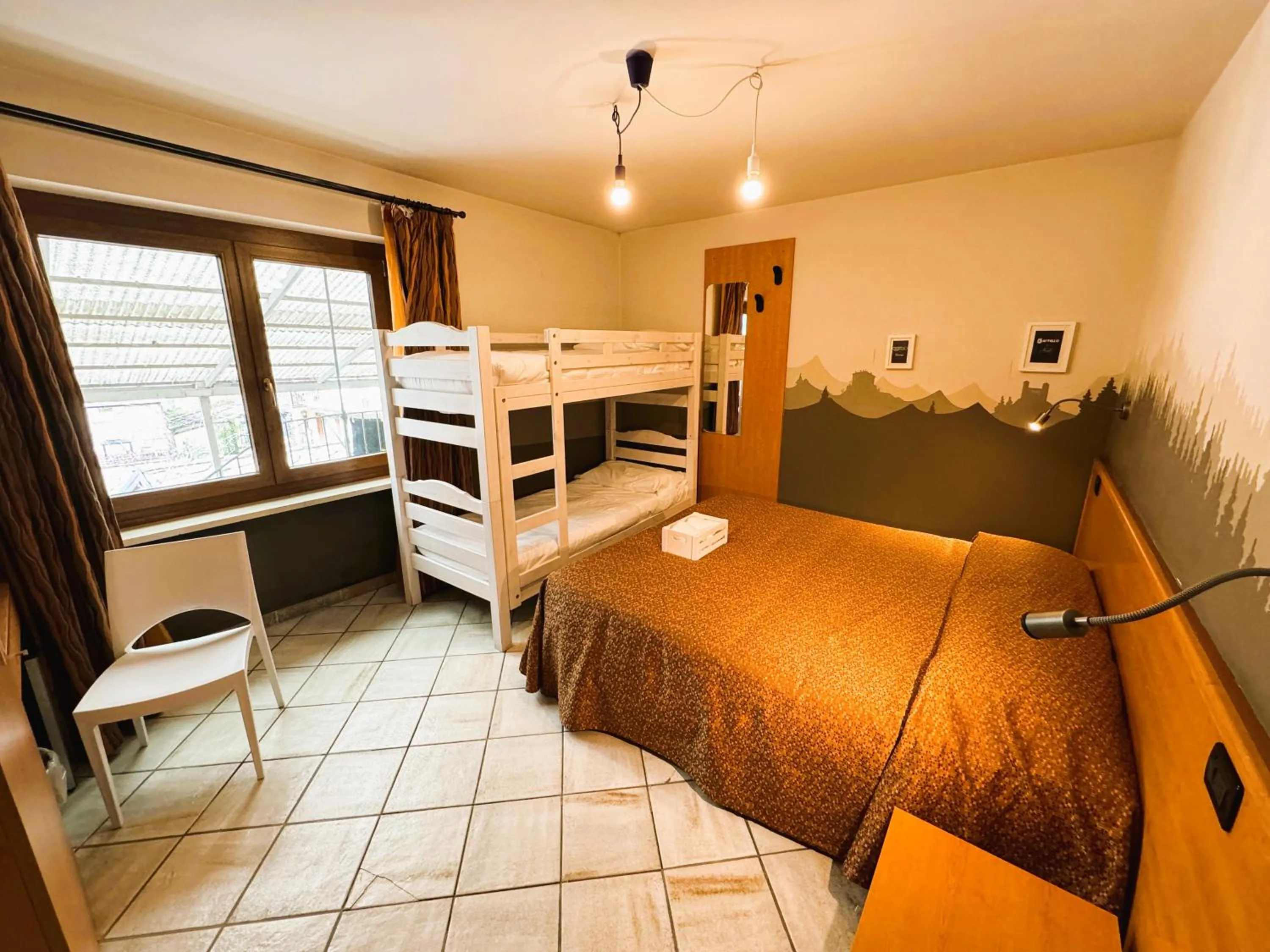 Bed in Hotel&Restaurant Armanac de Toubïe