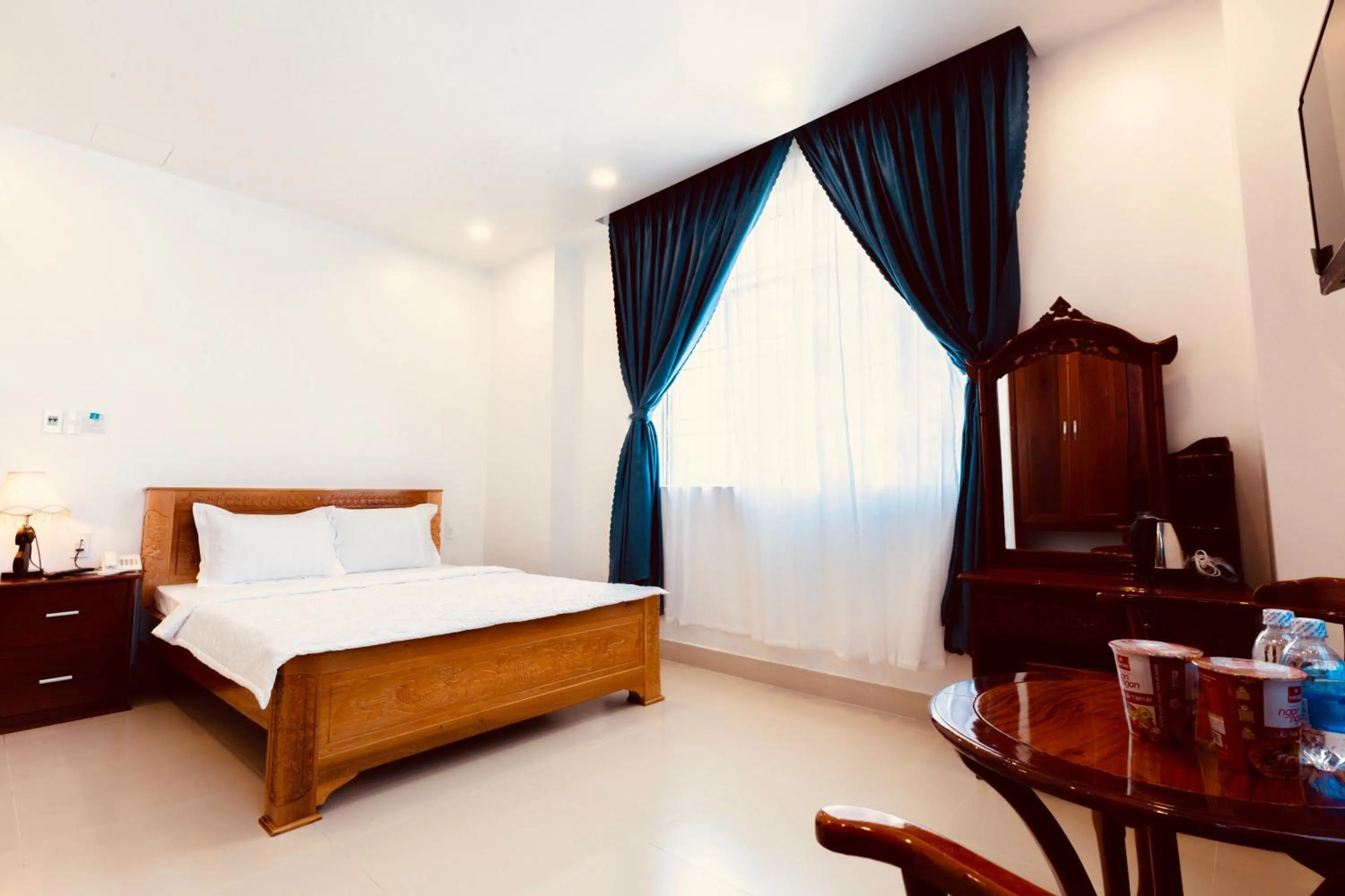 Bed in Khách sạn Tuyết Hiển