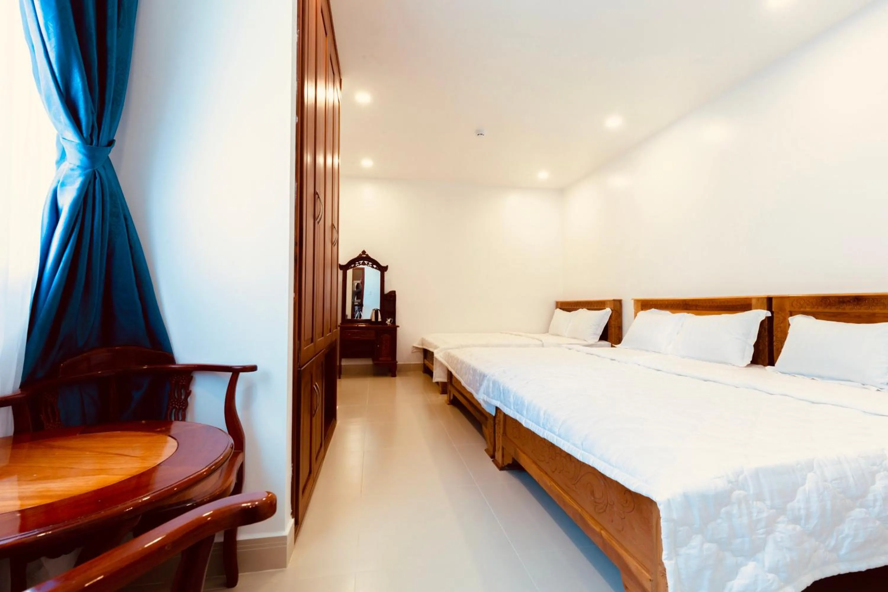 Bed in Khách sạn Tuyết Hiển