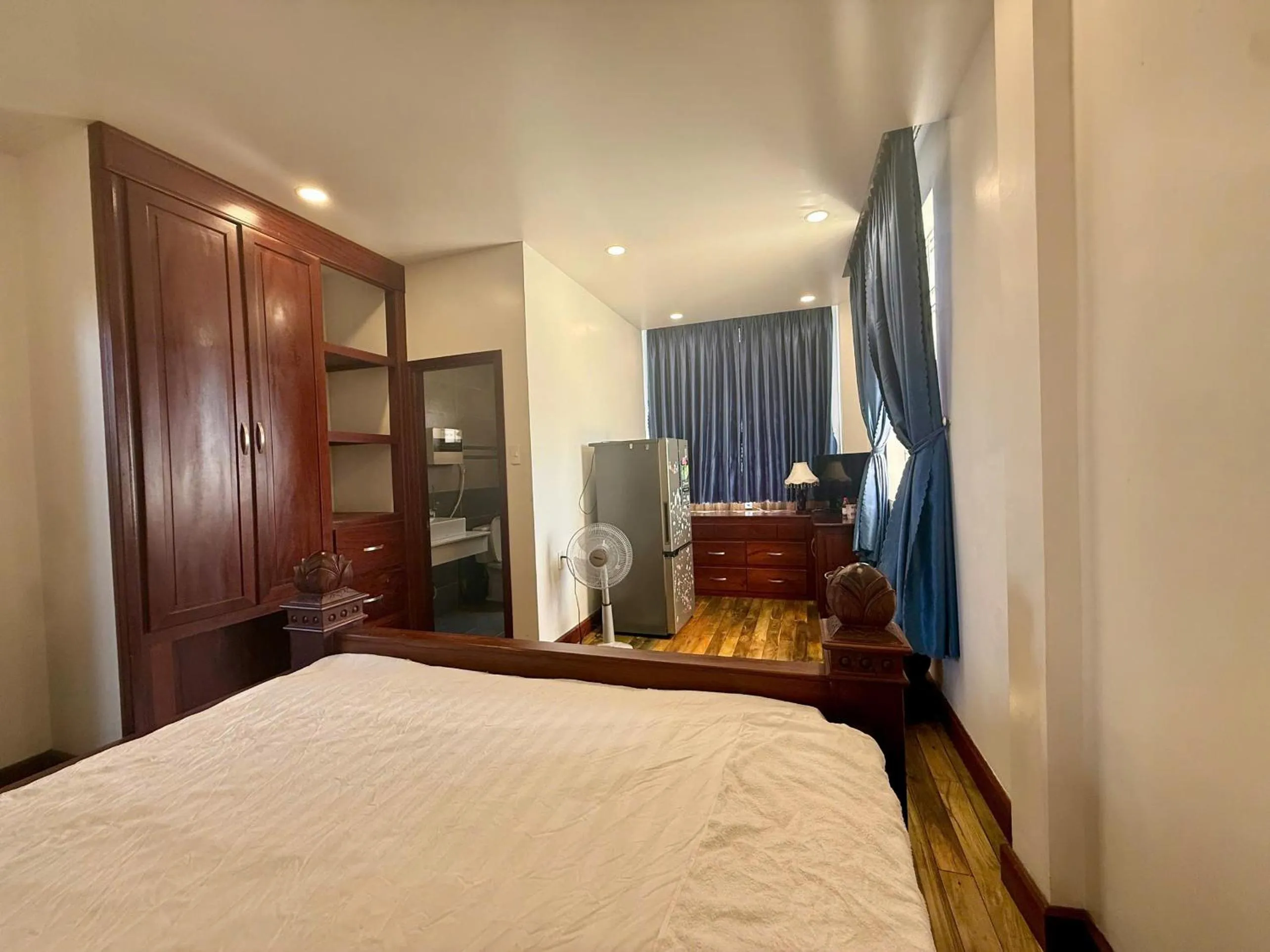 Bed in Khách sạn Tuyết Hiển