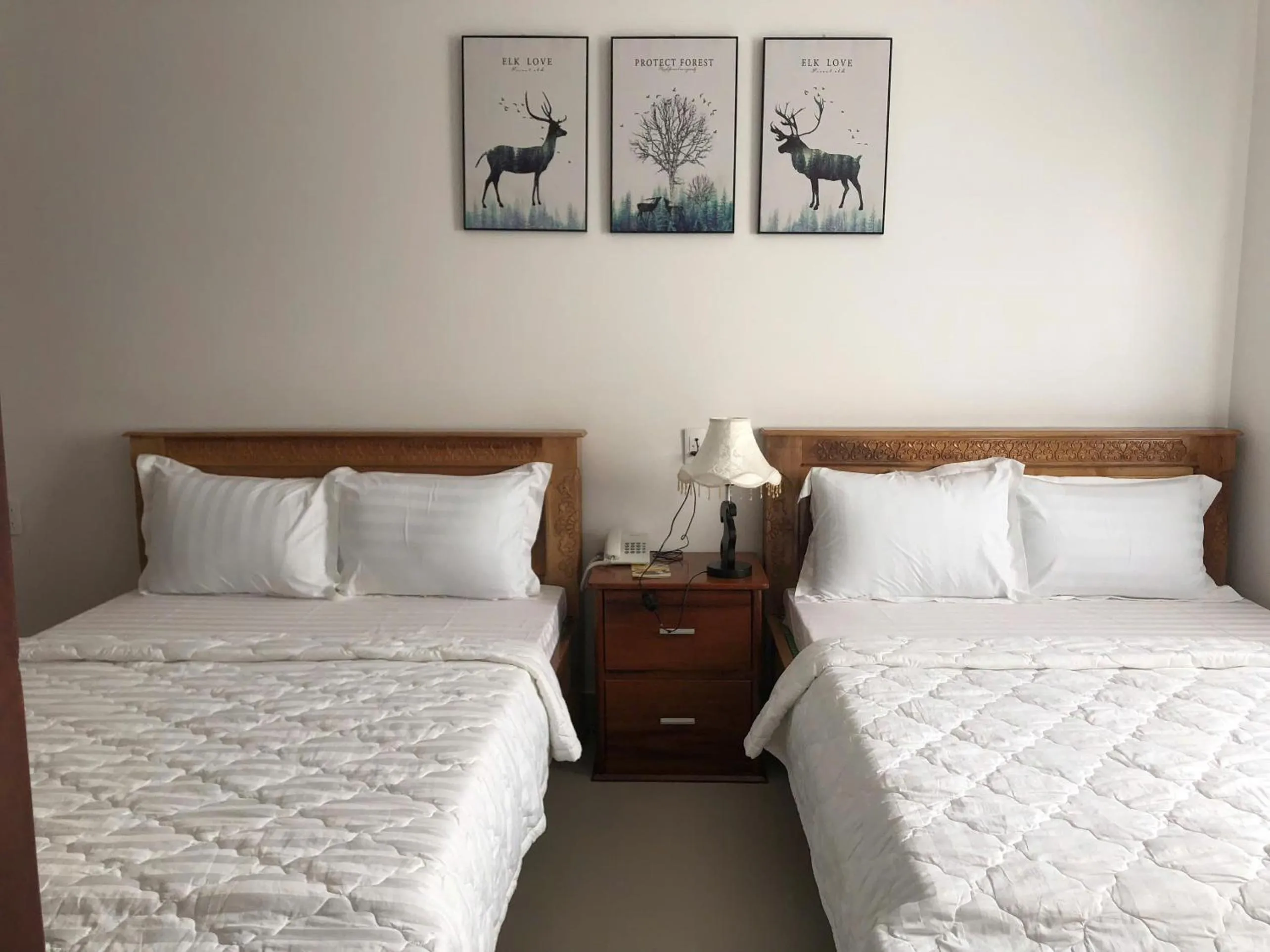 Bed in Khách sạn Tuyết Hiển