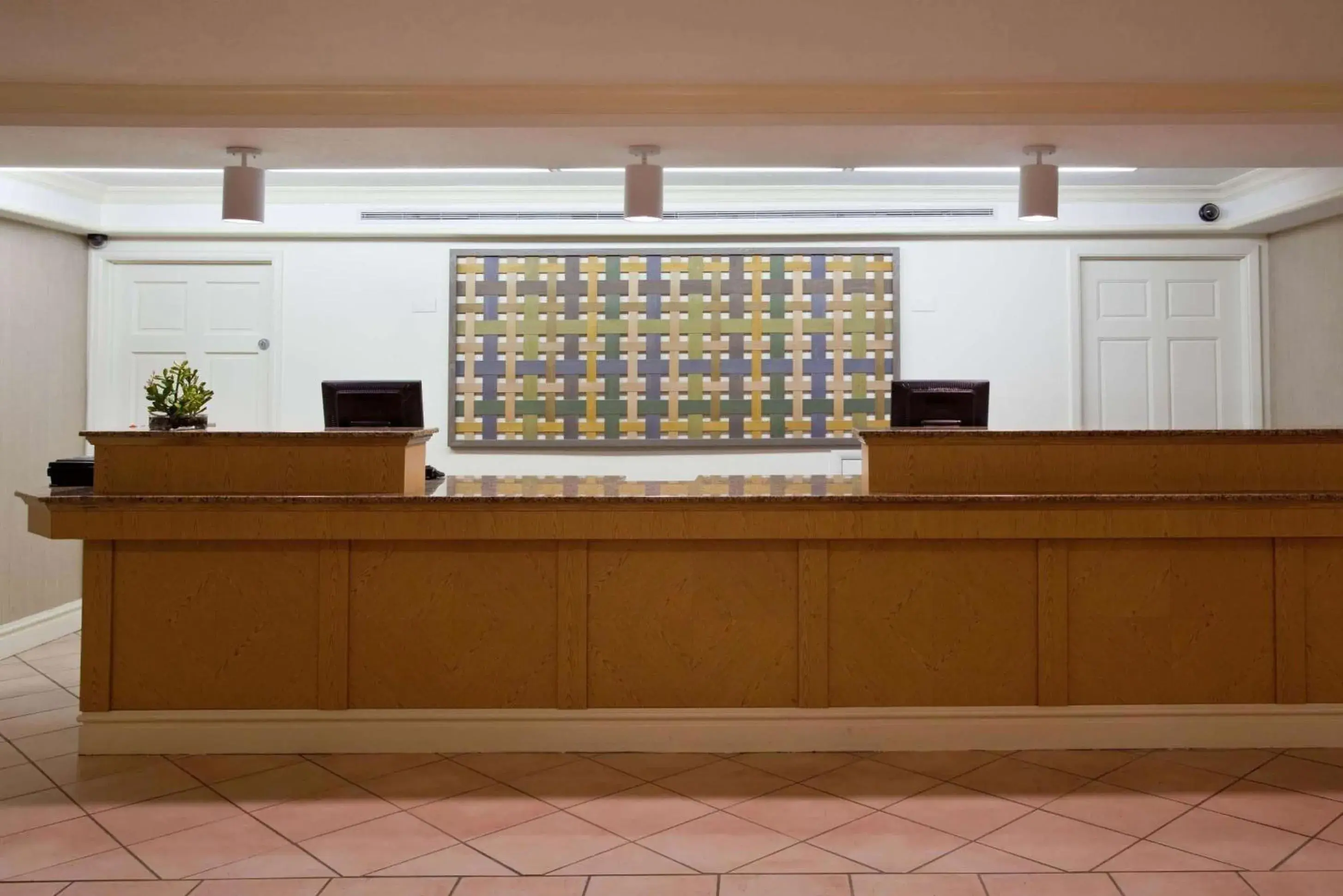 Lobby or reception in La Quinta Inn by Wyndham Cheyenne Lobby or reception in La Quinta Inn by Wyndham Cheyenne