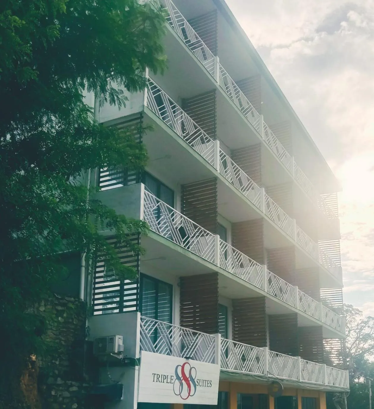 Property building in Triple 8 Suites