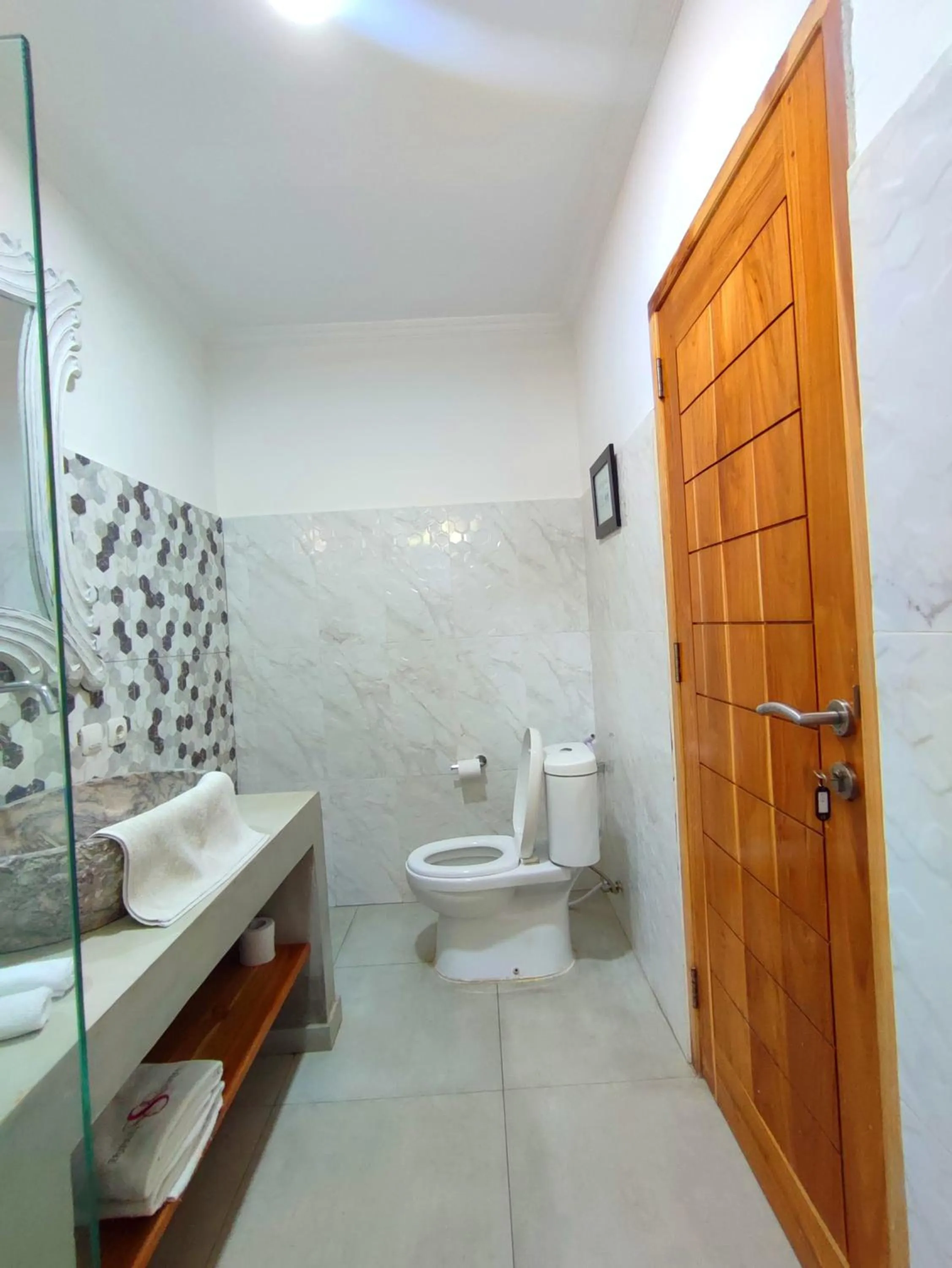 Shower in Triple 8 Suites