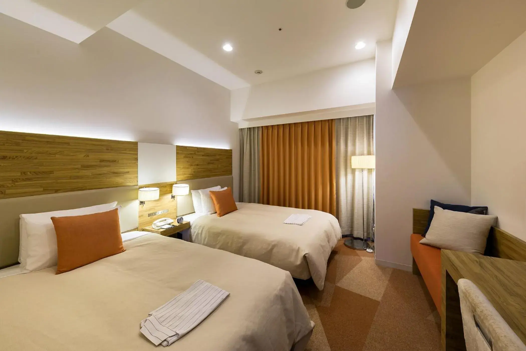 Photo of the whole room, Bed in Sotetsu Fresa Inn Nagano-Zenkojiguchi Photo of the whole room, Bed in Sotetsu Fresa Inn Nagano-Zenkojiguchi