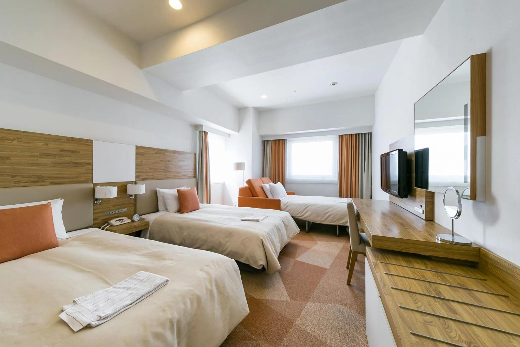 Photo of the whole room, Bed in Sotetsu Fresa Inn Nagano-Zenkojiguchi