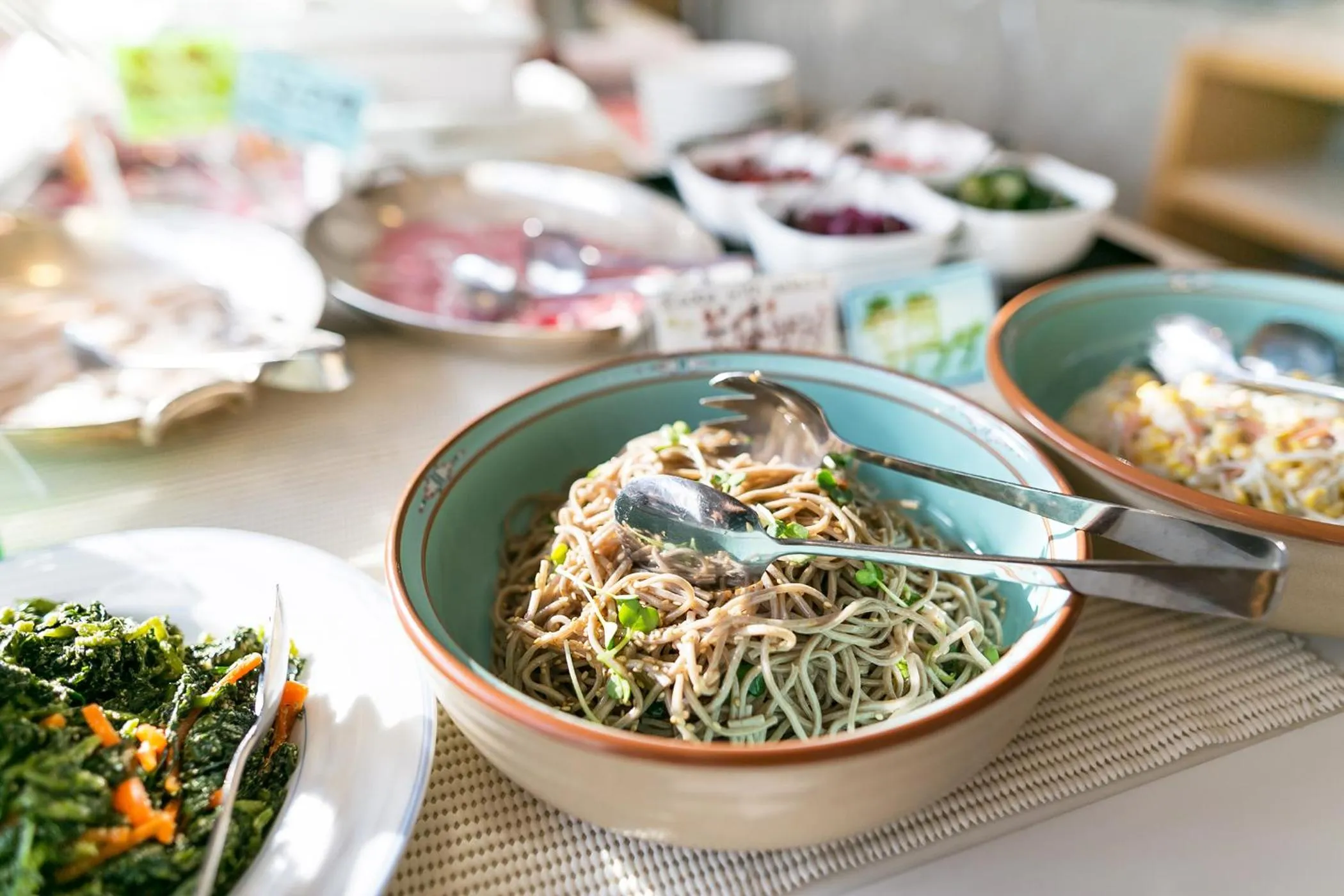 Buffet breakfast in Sotetsu Fresa Inn Nagano-Zenkojiguchi