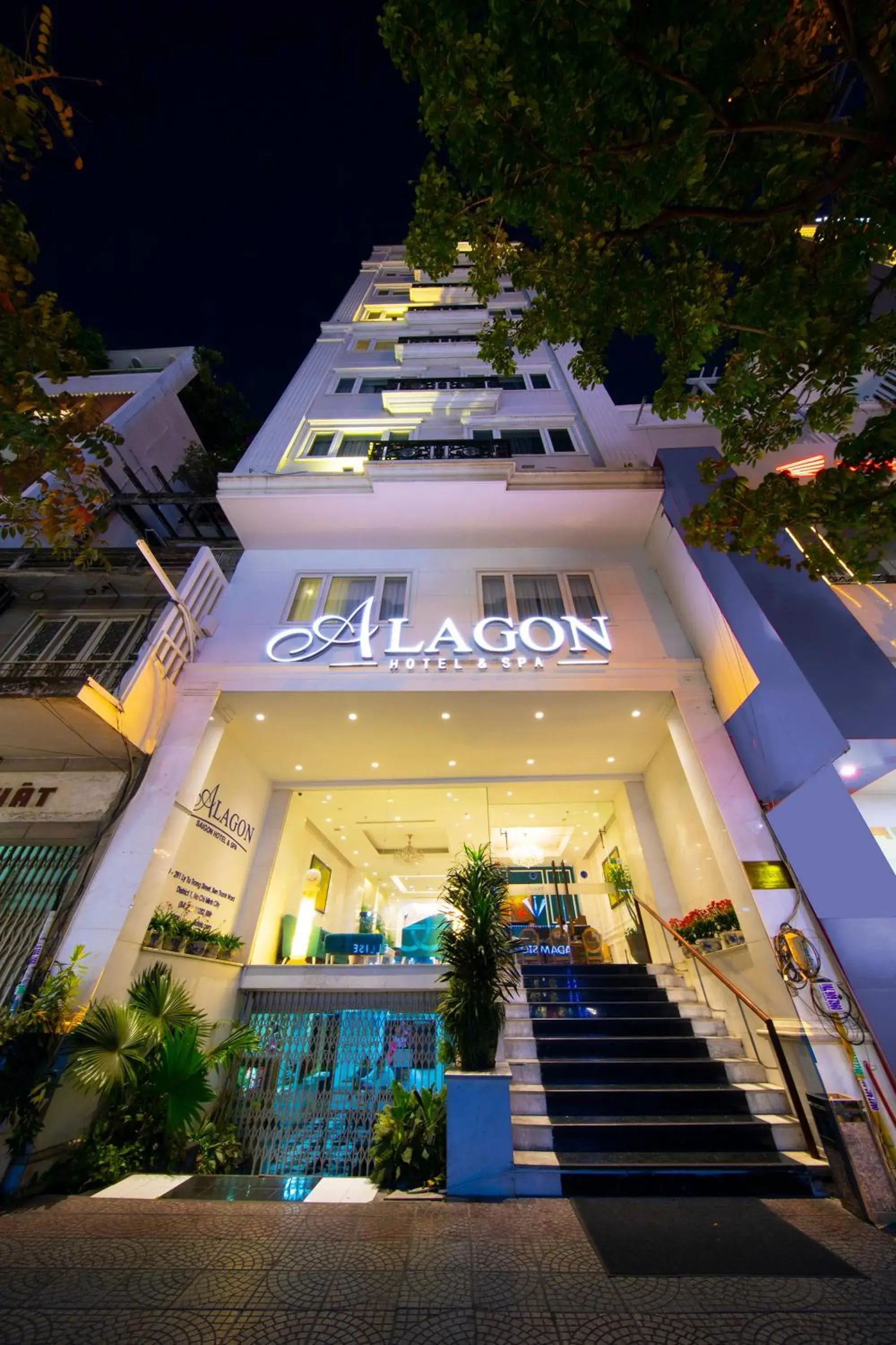 Property building in Alagon Saigon Hotel & Spa Property building in Alagon Saigon Hotel & Spa