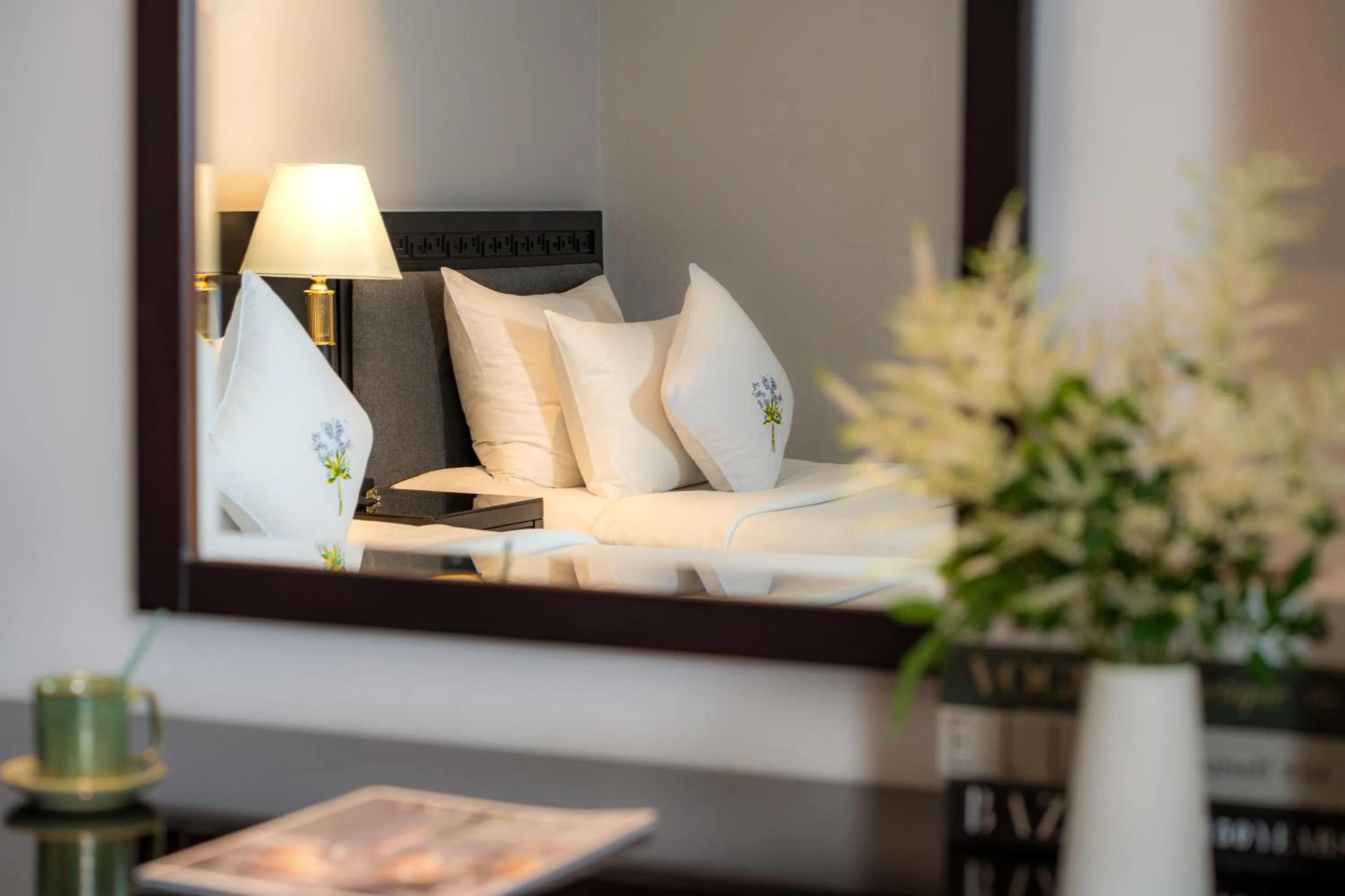 Bathroom, Bed in Alagon Saigon Hotel & Spa