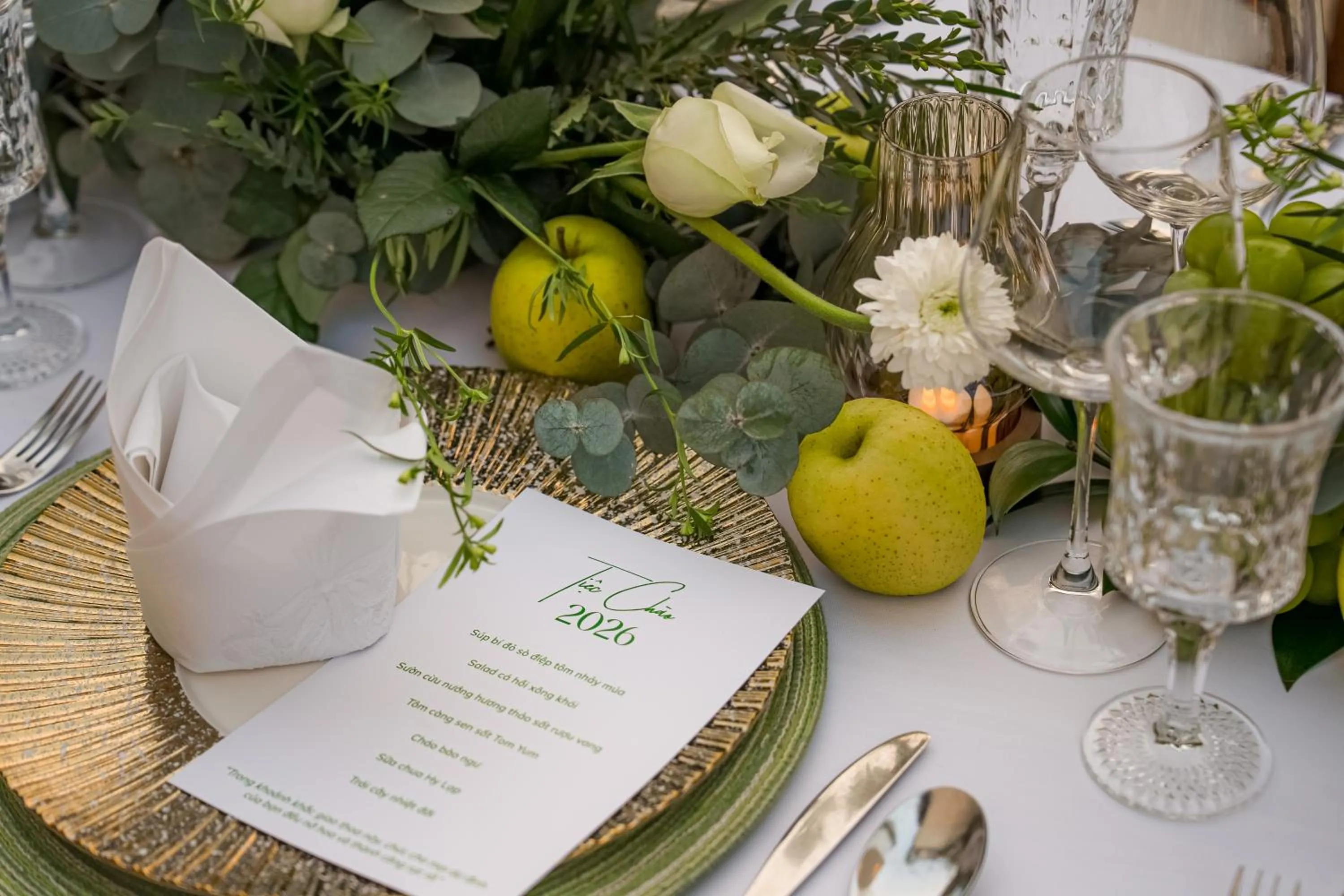 Dinner in Alagon Saigon Hotel & Spa