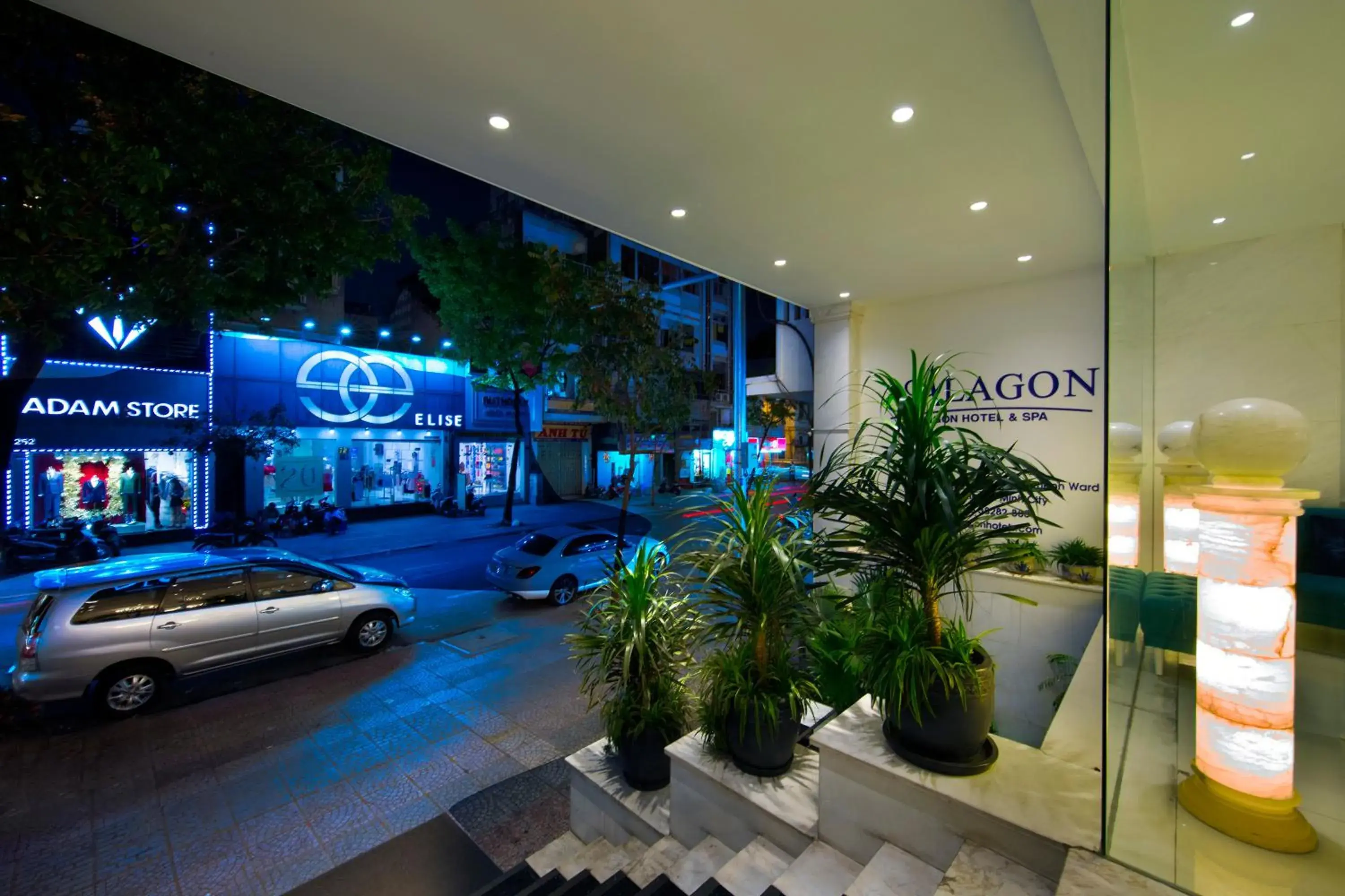 Facade/entrance in Alagon Saigon Hotel & Spa Facade/entrance in Alagon Saigon Hotel & Spa