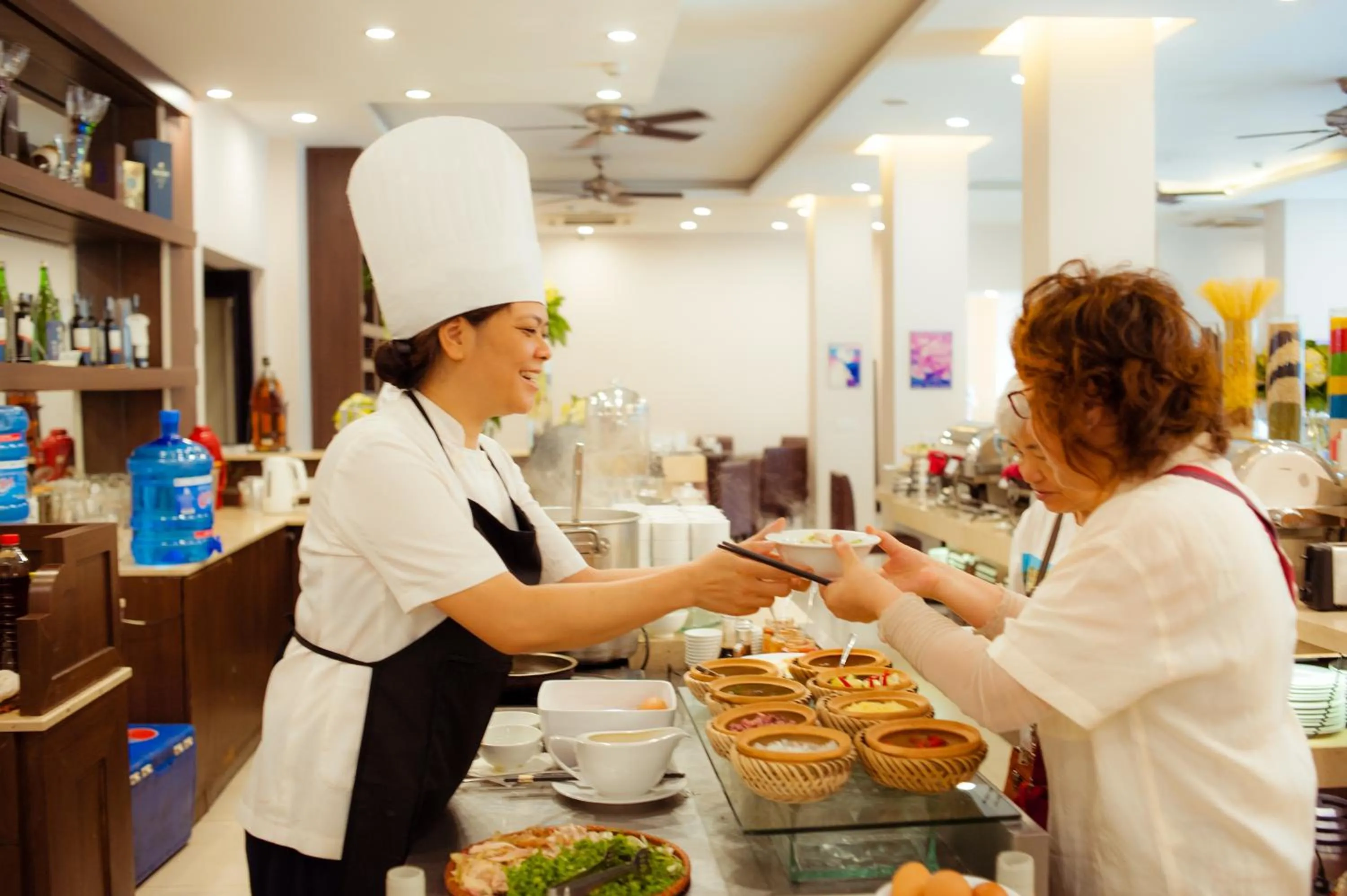Staff in Hong Ha Hotel