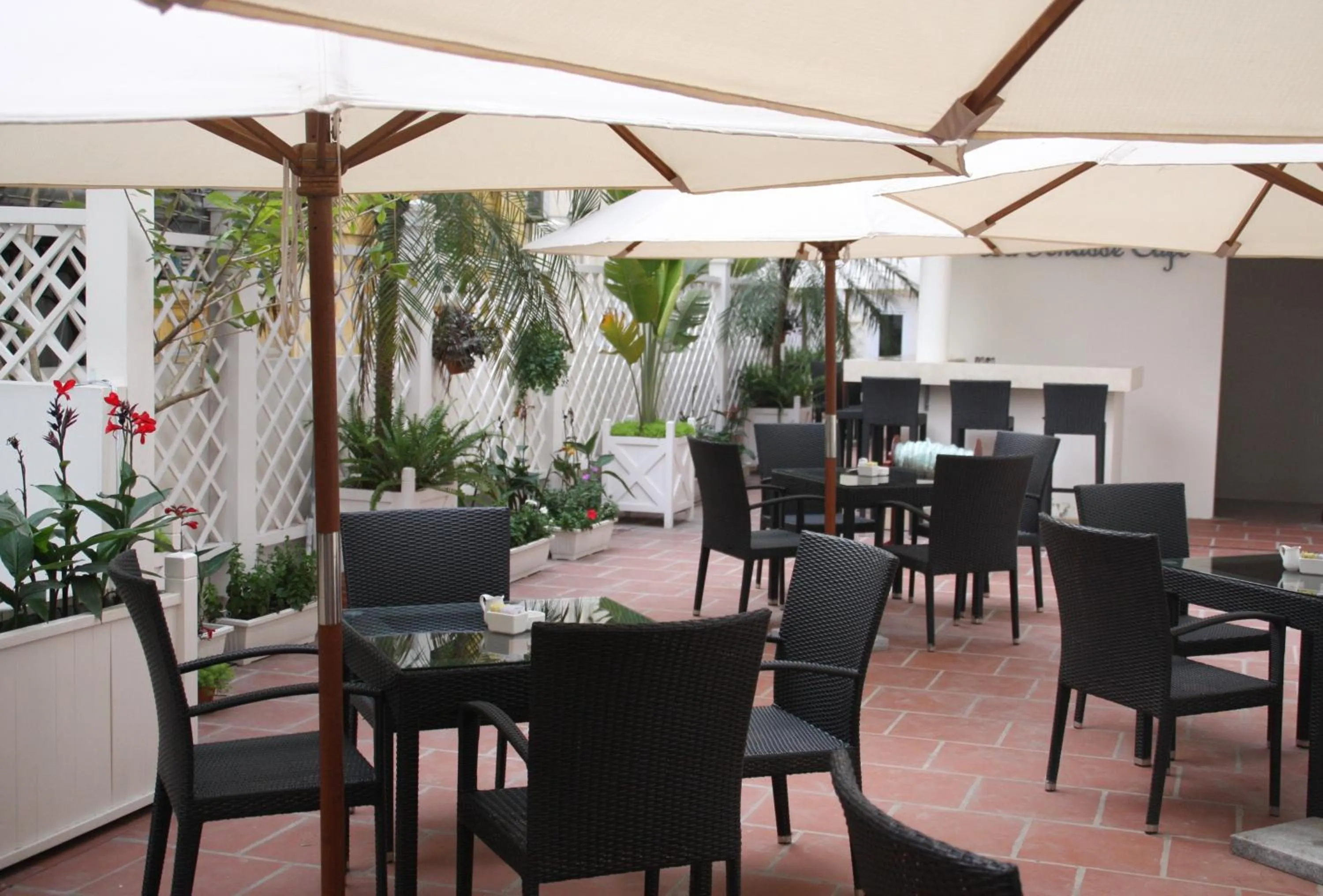 Balcony/Terrace in Hong Ha Hotel