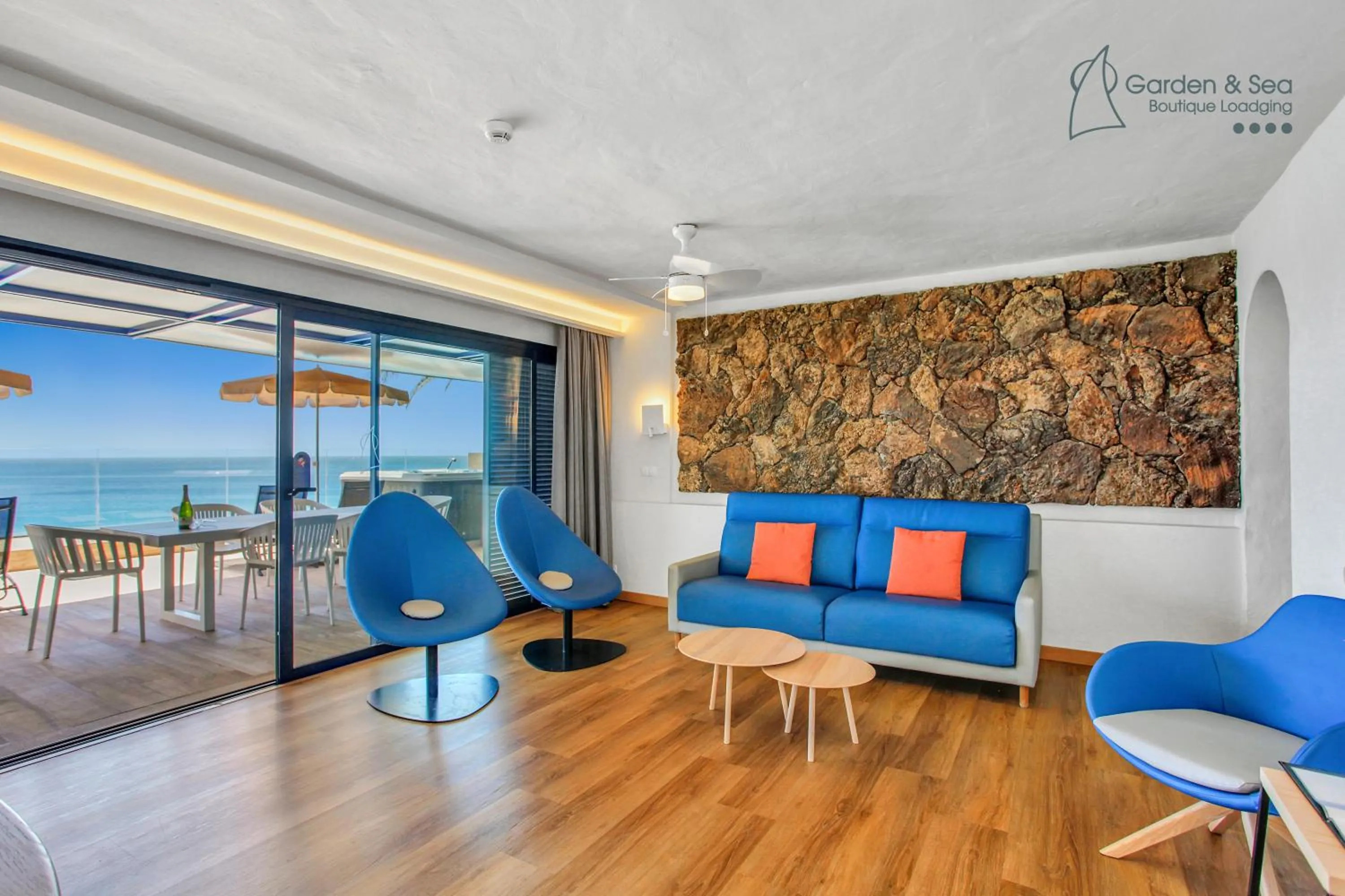 Balcony/Terrace in Apartamentos Garden & Sea Boutique Lodging by LIVVO