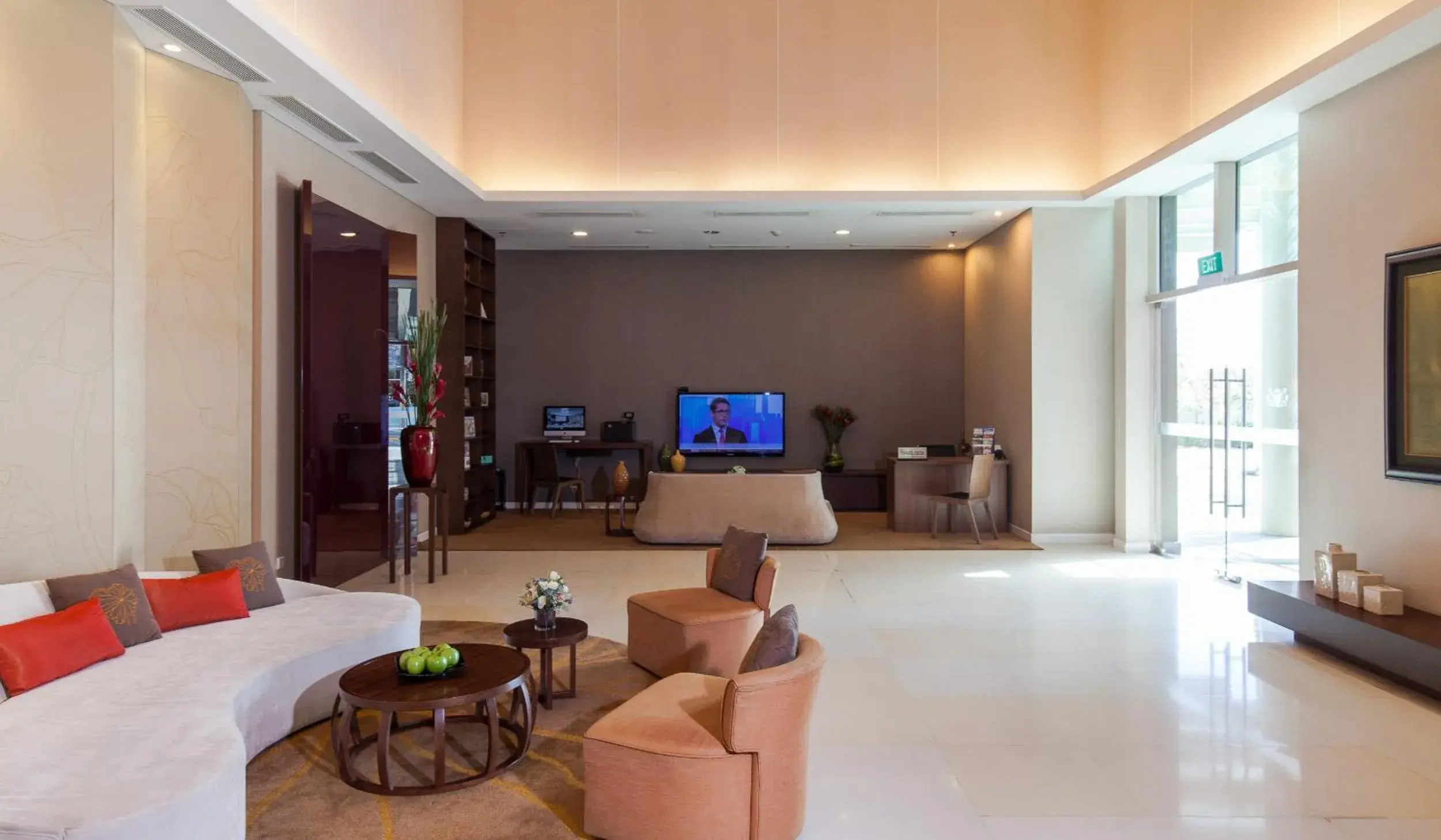 Lobby or reception in Somerset Vista Ho Chi Minh City Lobby or reception in Somerset Vista Ho Chi Minh City