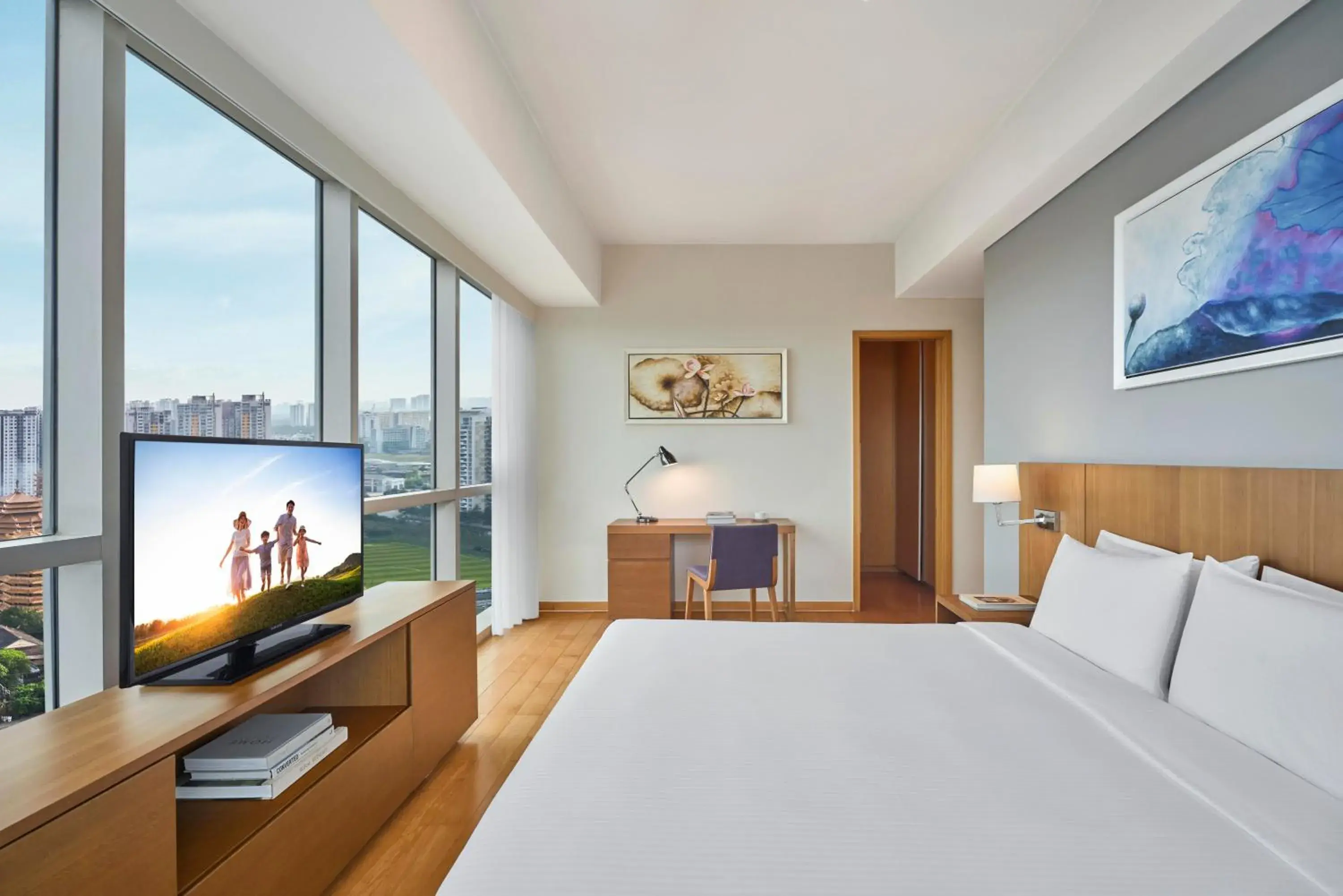 Bedroom, Bed in Somerset Vista Ho Chi Minh City Bedroom, Bed in Somerset Vista Ho Chi Minh City