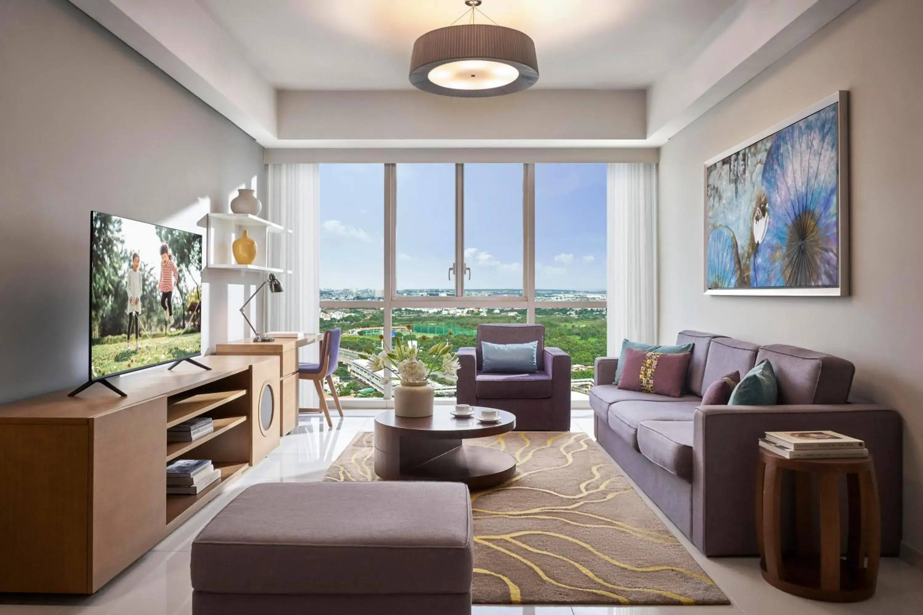 Living room in Somerset Vista Ho Chi Minh City Living room in Somerset Vista Ho Chi Minh City