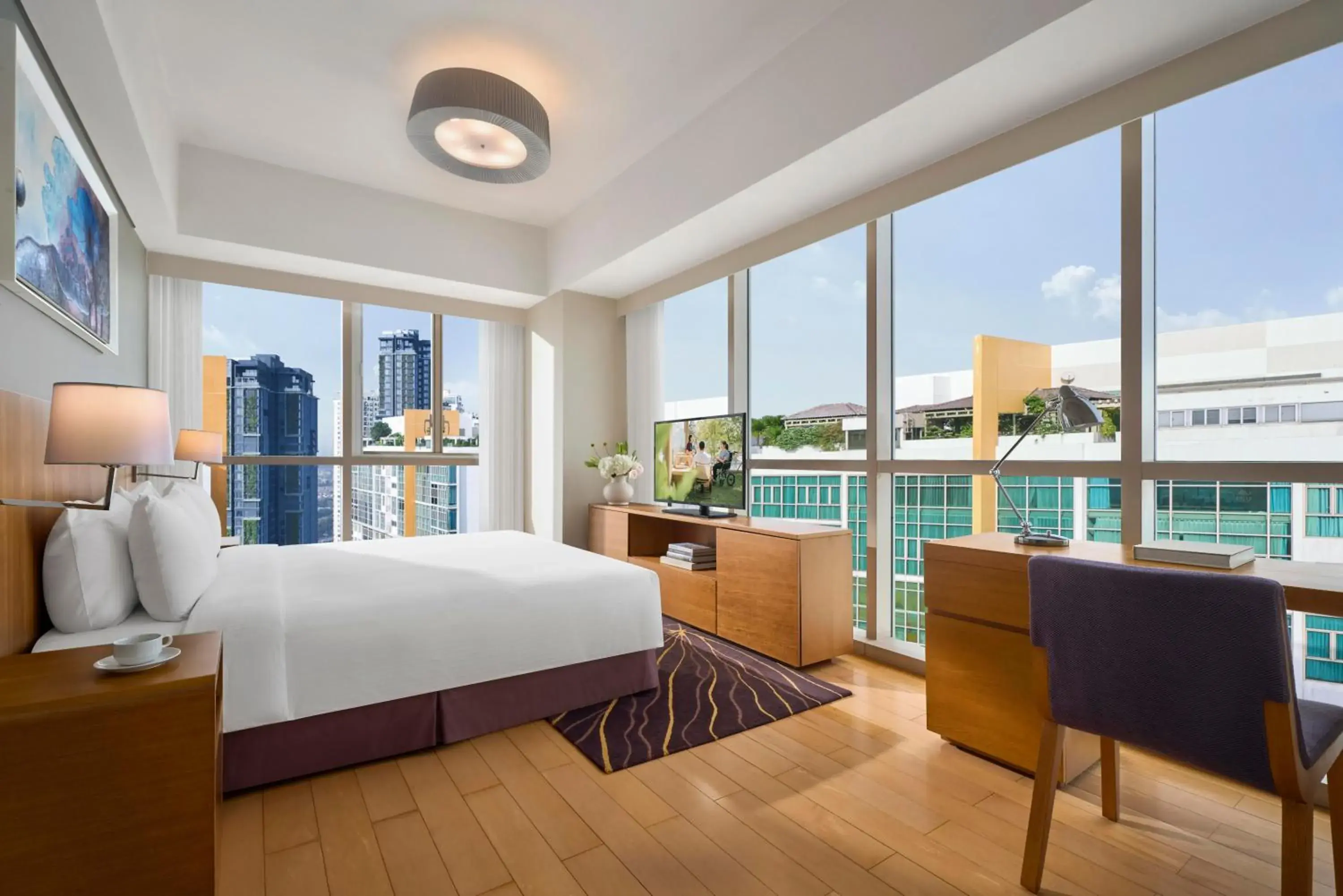 Bedroom, Bed in Somerset Vista Ho Chi Minh City Bedroom, Bed in Somerset Vista Ho Chi Minh City